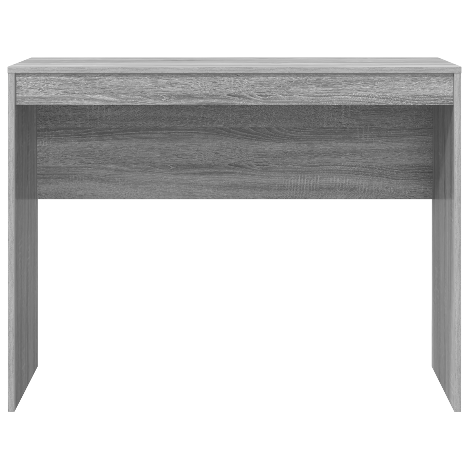 Computer Desk Grey sonoma MDF 100 x 40 x 76 cm Simple - Image 4