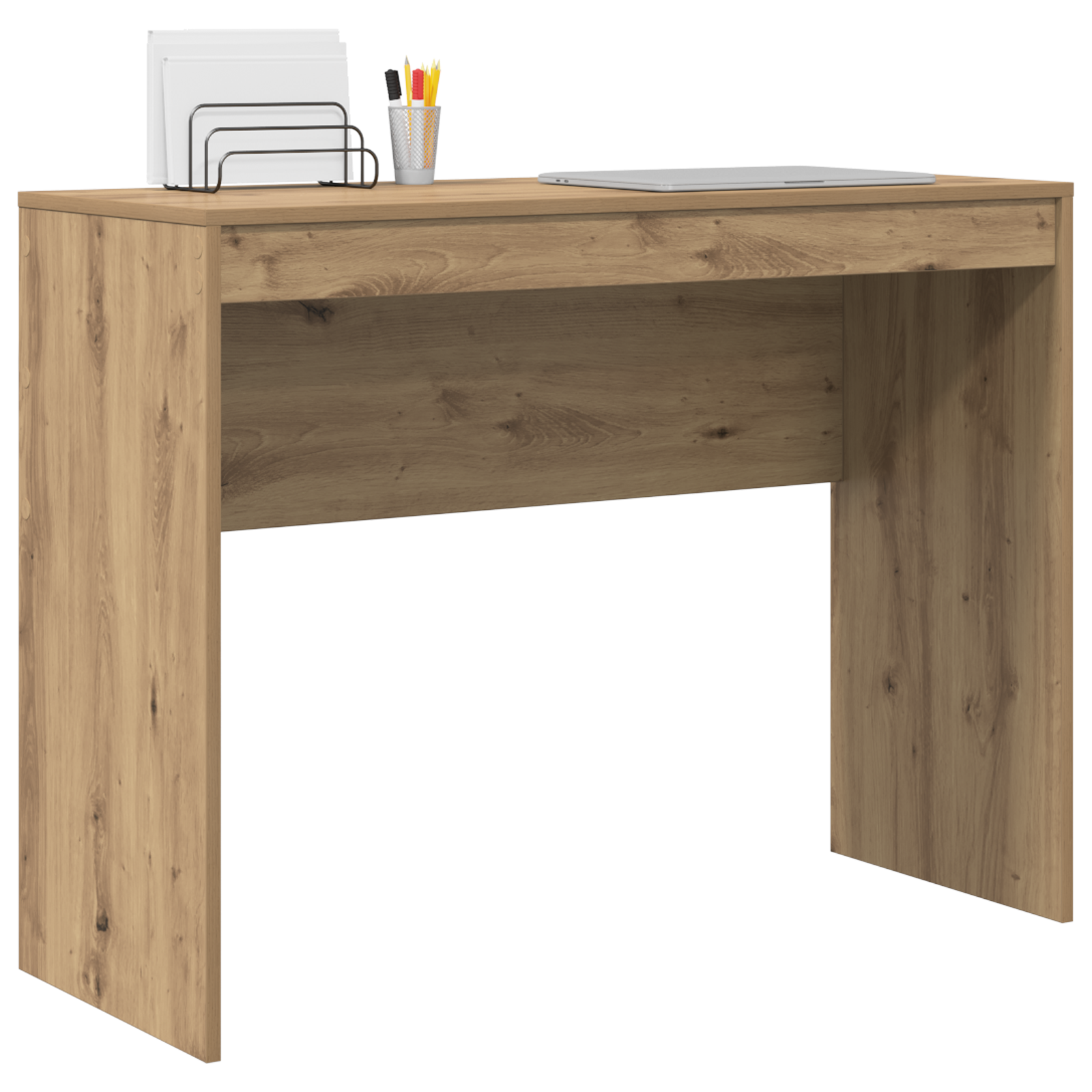 Writing Desk Artisan oak Engineered wood 100 x 40 x 76 cm - Image 3