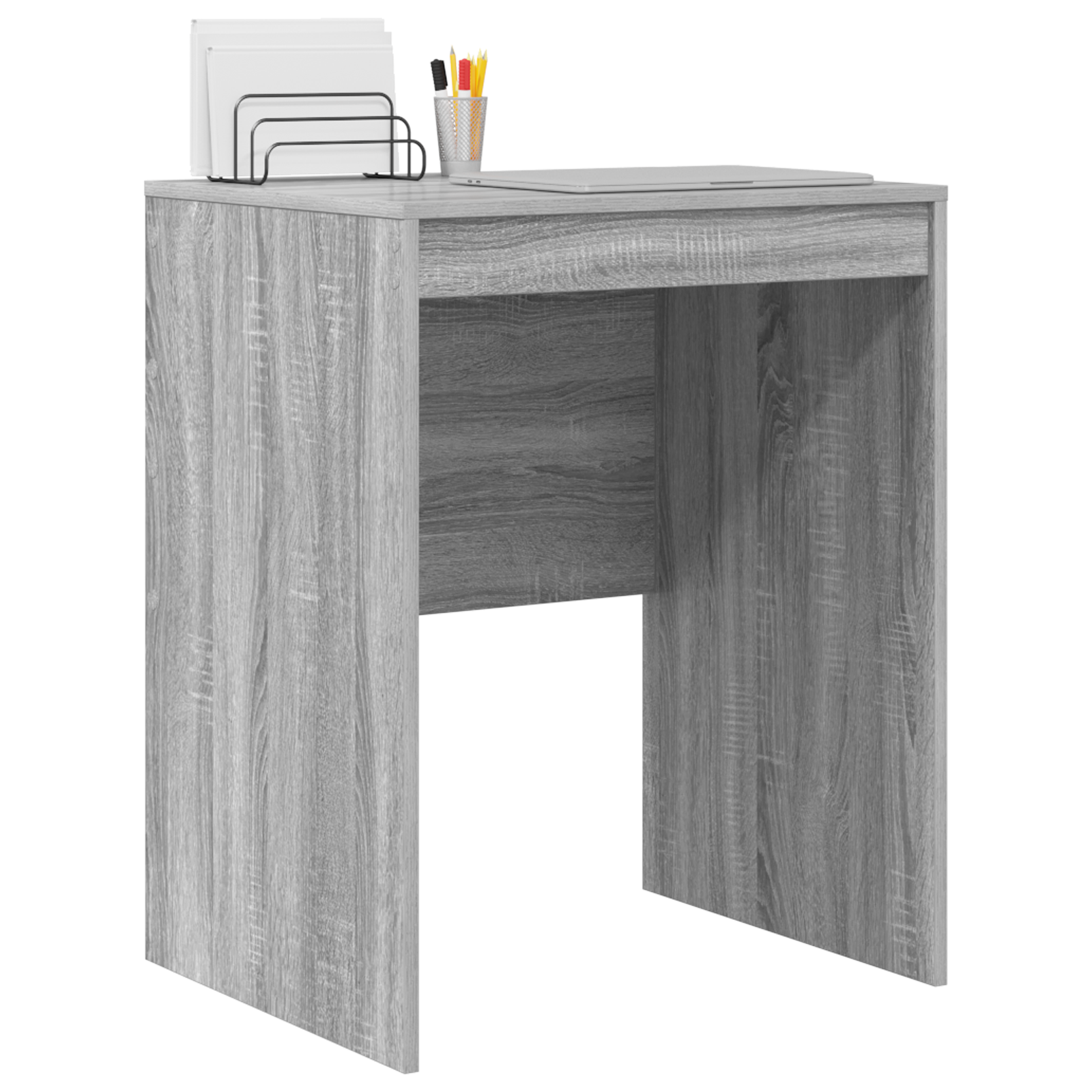 Writing Desk Grey sonoma Particle board 60 x 50 x 76 cm Simple - Image 3
