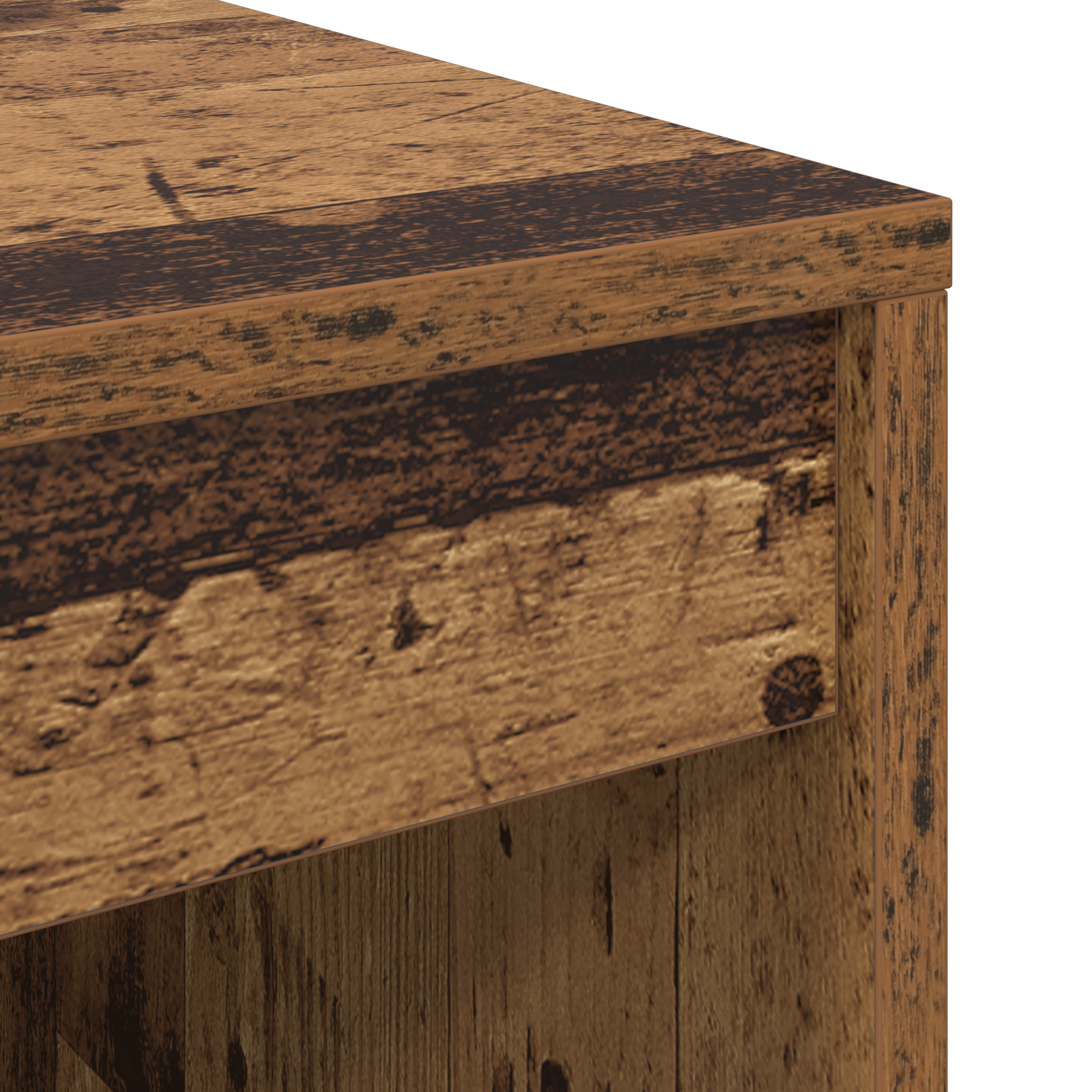 Rustic Writing Desk Old wood Engineered wood 60 x 50 x 76 cm - Image 7
