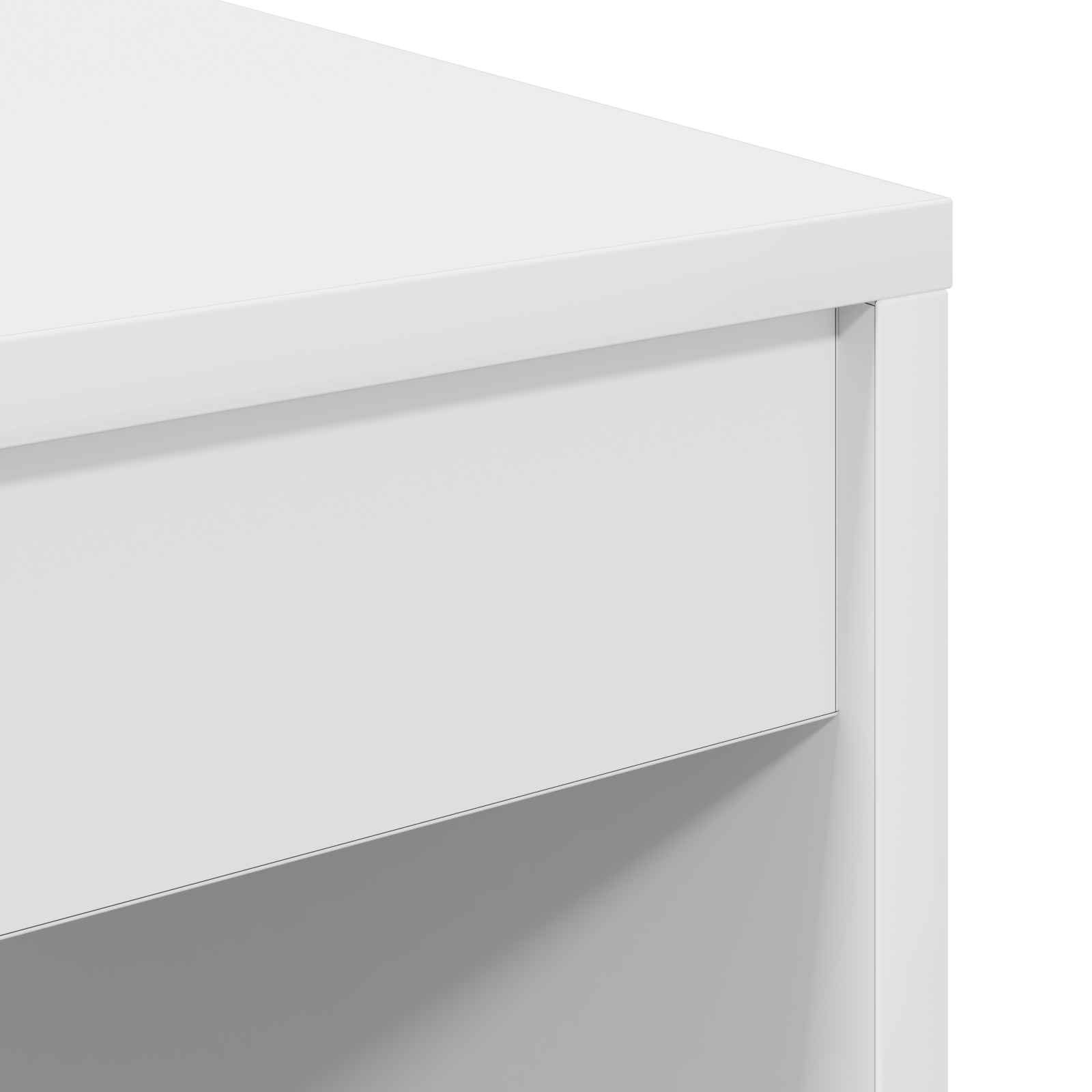 Writing Desk White Engineered Wood 70 x 50 x 76 cm Writing Desk - Image 7