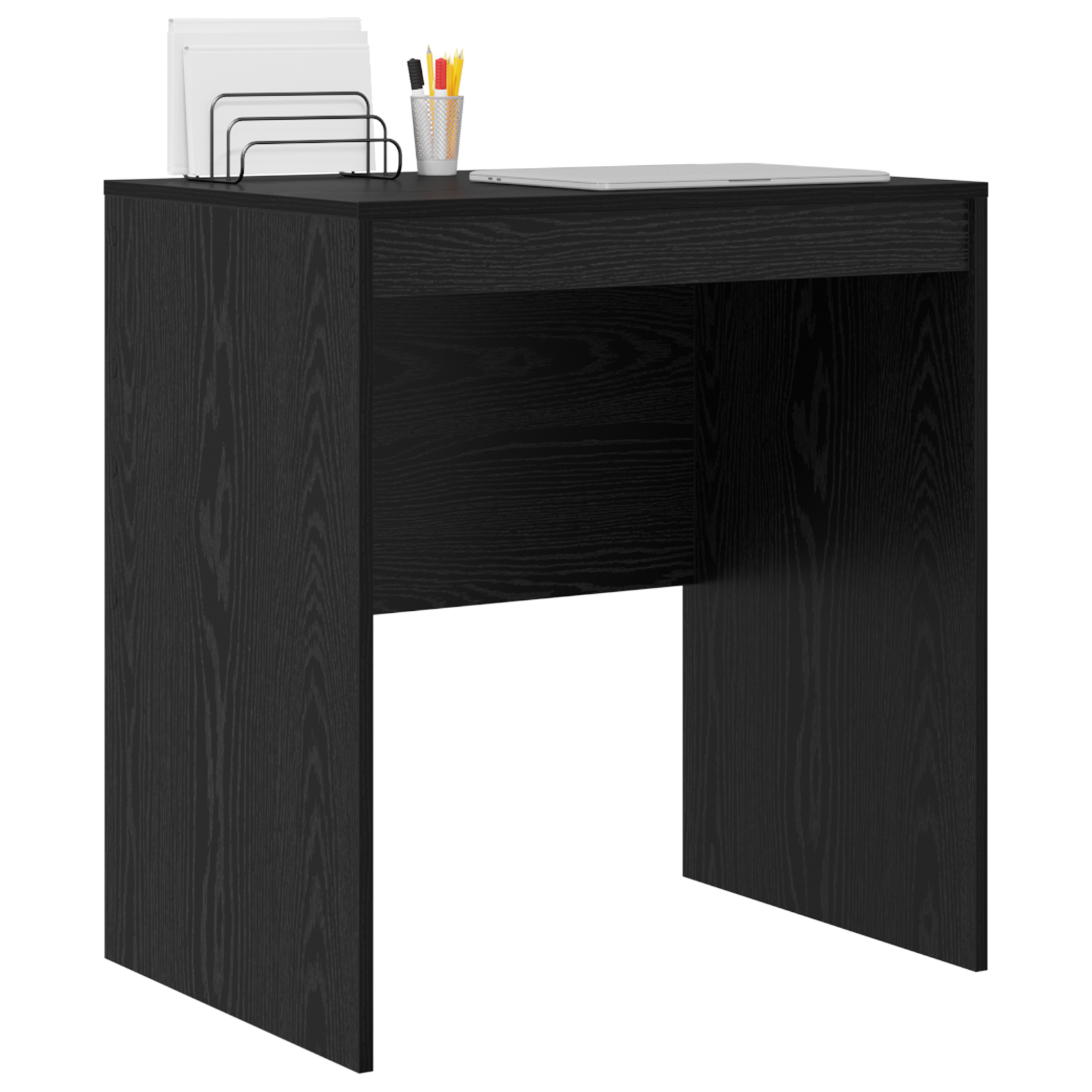 Writing Desk Black oak Engineered wood 70 x 50 x 76 cm Durable - Image 3