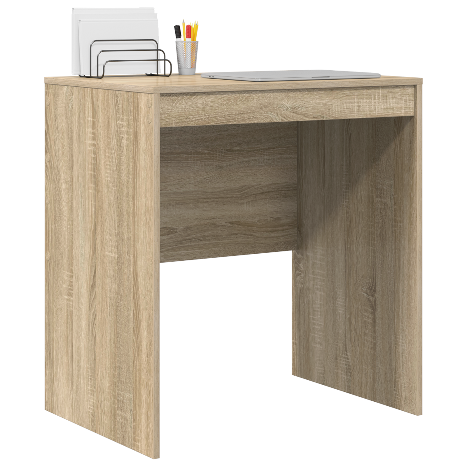 Computer Desk Sonoma oak Engineered wood 70 x 50 x 76 cm - Image 3
