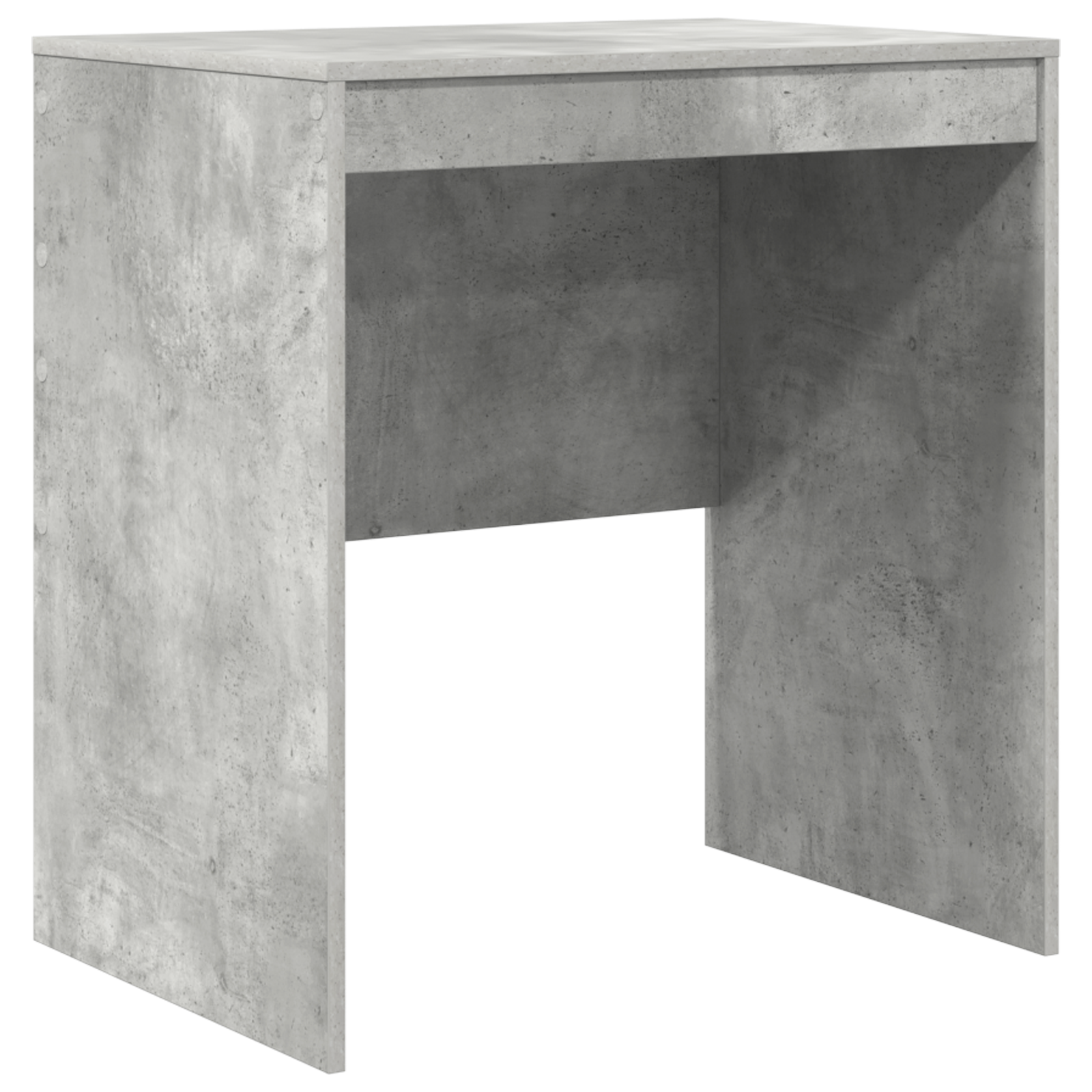 Writing Desk Concrete grey MDF with concrete look 70 x 50 x 76 cm - Image 2