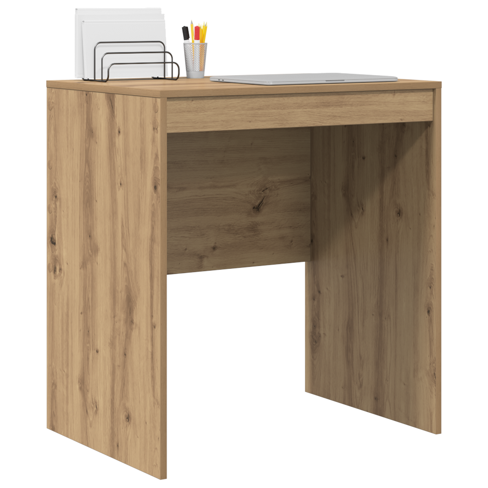 Writing Desk Artisan oak Engineered wood 70 x 50 x 76 cm Simple - Image 3