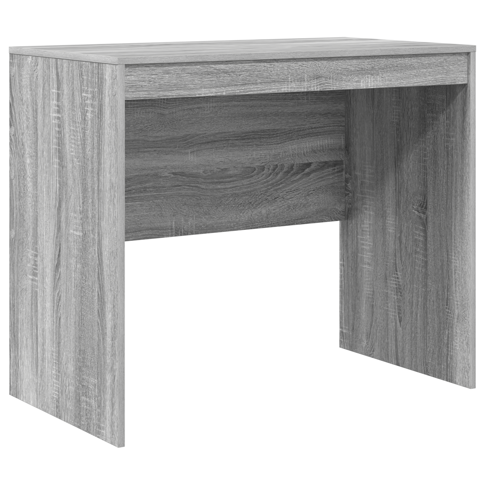 Grey Writing Desk Grey sonoma Engineered wood 90 x 50 x 76 cm - Image 2