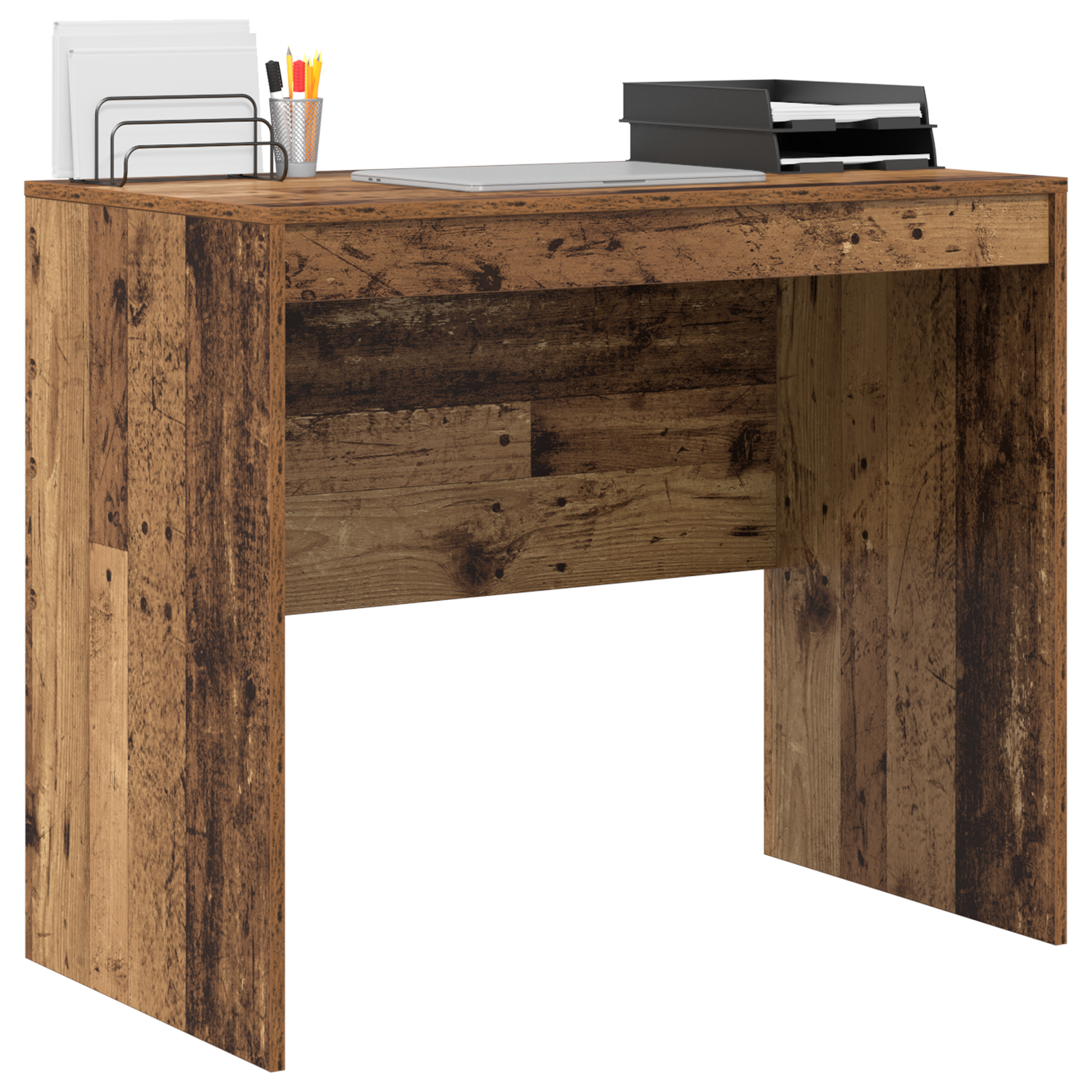 Writing Desk - Old Wood Old wood Particle board 90 x 50 x 76 cm - Image 3