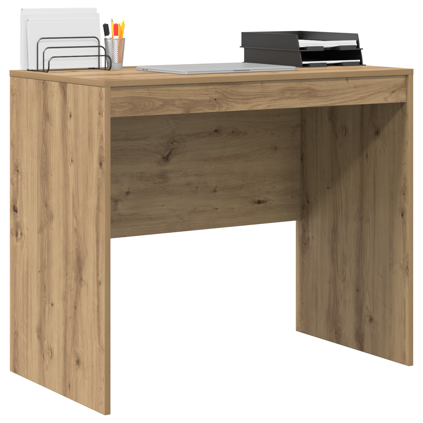 Writing Desk Artisan Oak Engineered Wood 90 x 50 x 76 cm - Image 3