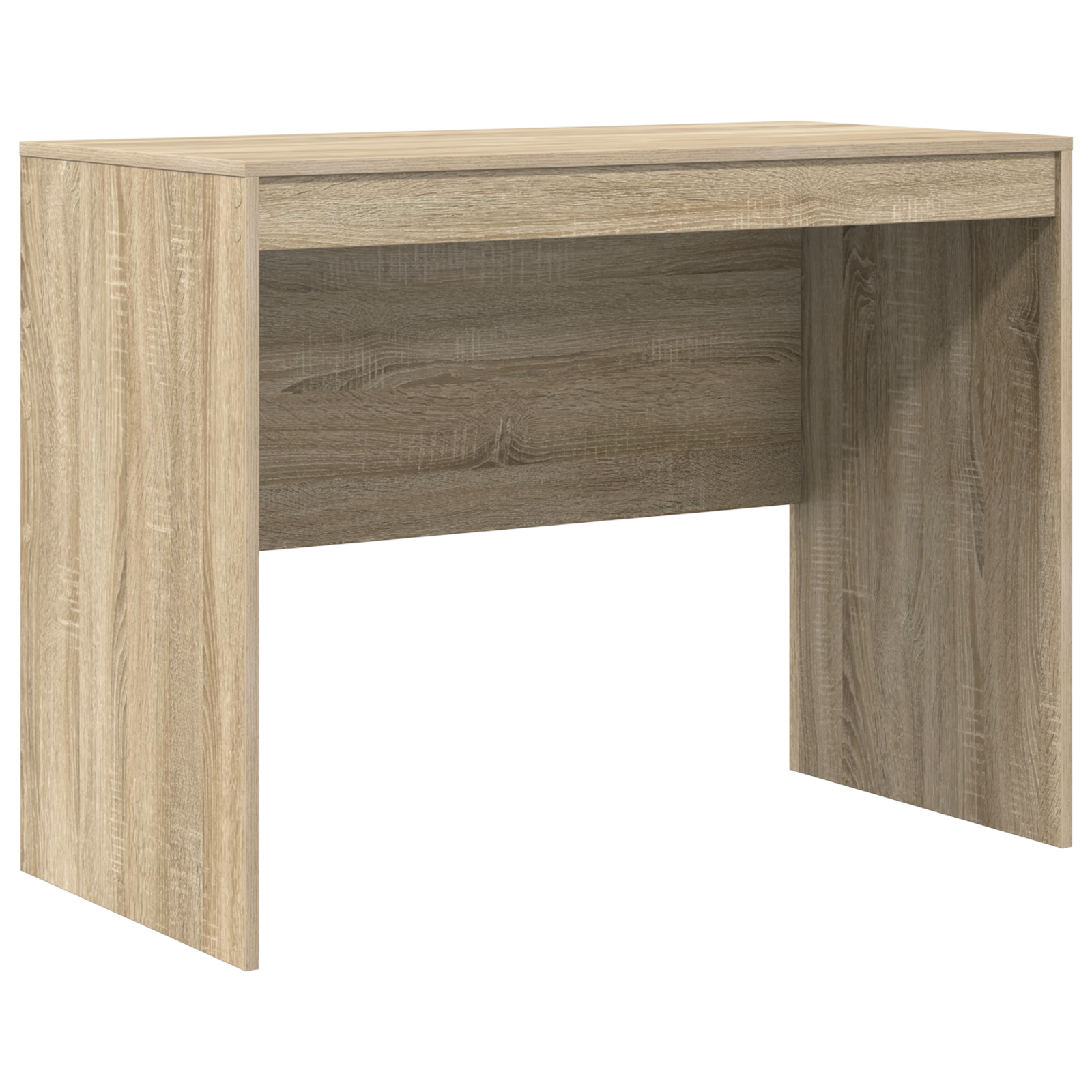 Writing Desk Sonoma oak MDF with Sonoma oak veneer 100 x 50 x 76 cm - Image 2