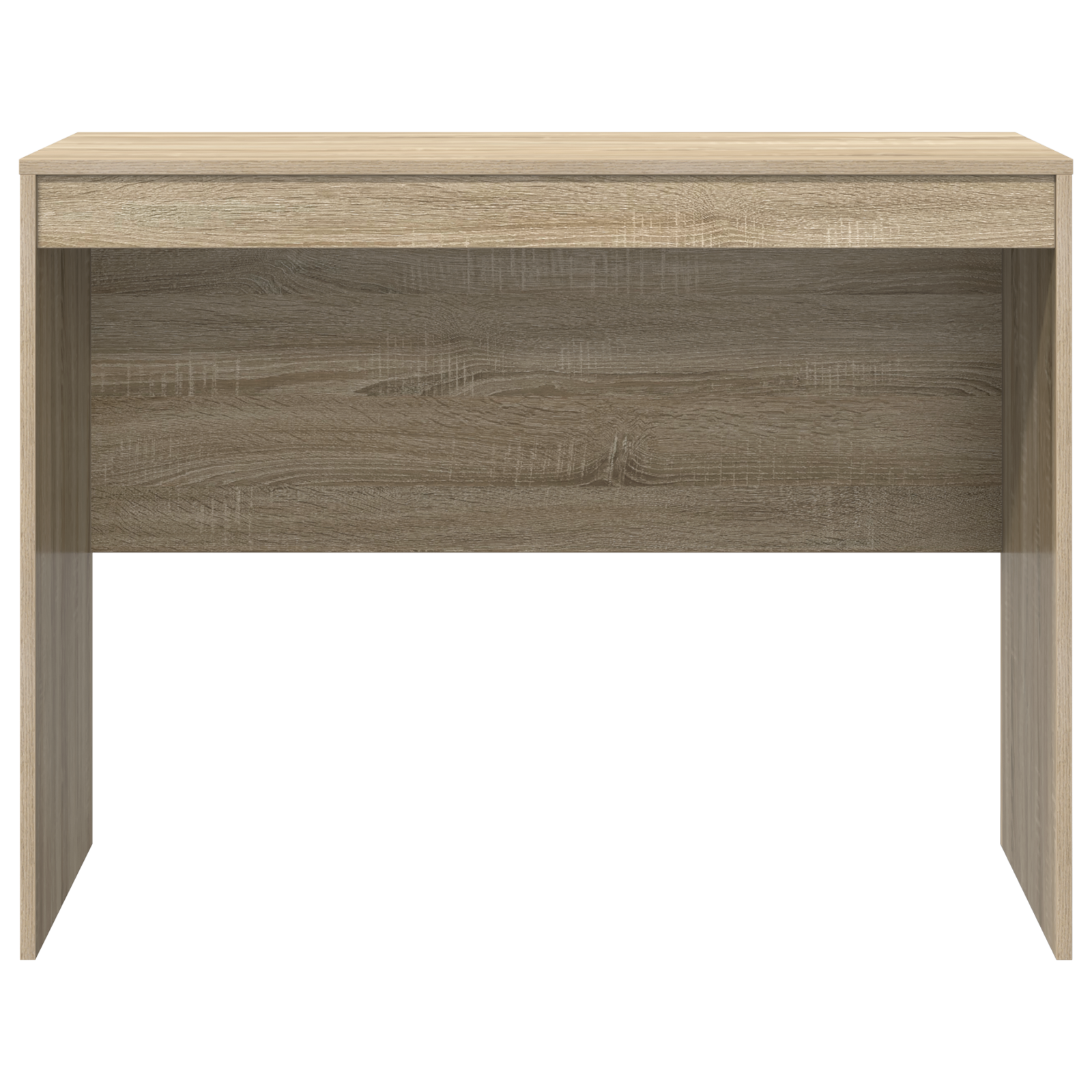 Writing Desk Sonoma oak MDF with Sonoma oak veneer 100 x 50 x 76 cm - Image 4