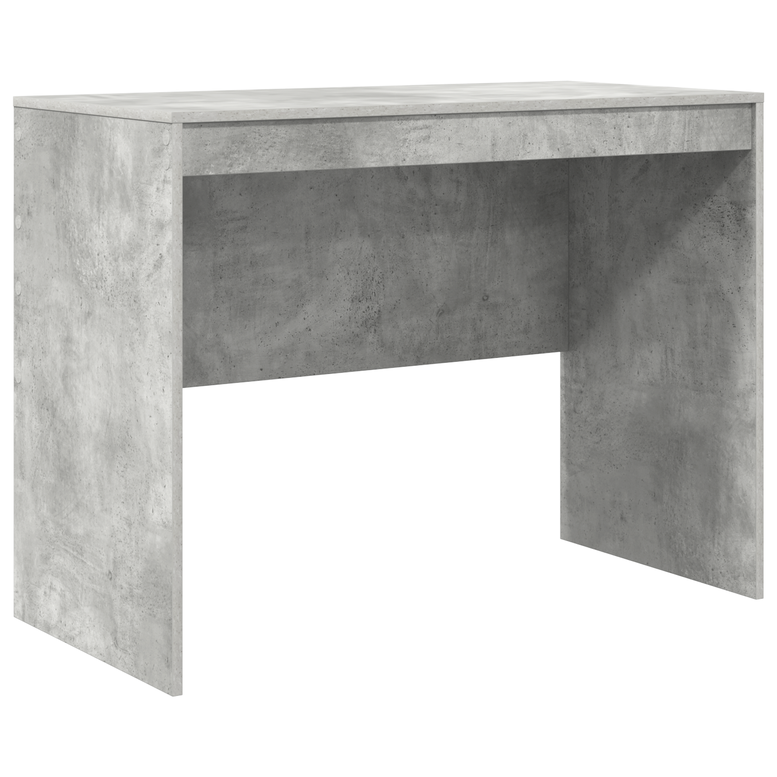 Writing Desk Concrete grey MDF 100 x 50 x 76 cm Writing Desk - Image 2