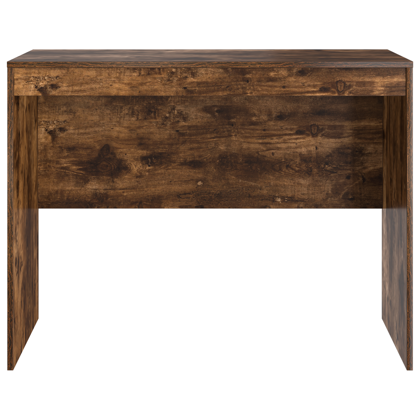 Writing Desk Smoked Oak Particle board 100 x 50 x 76 cm Durable - Image 4