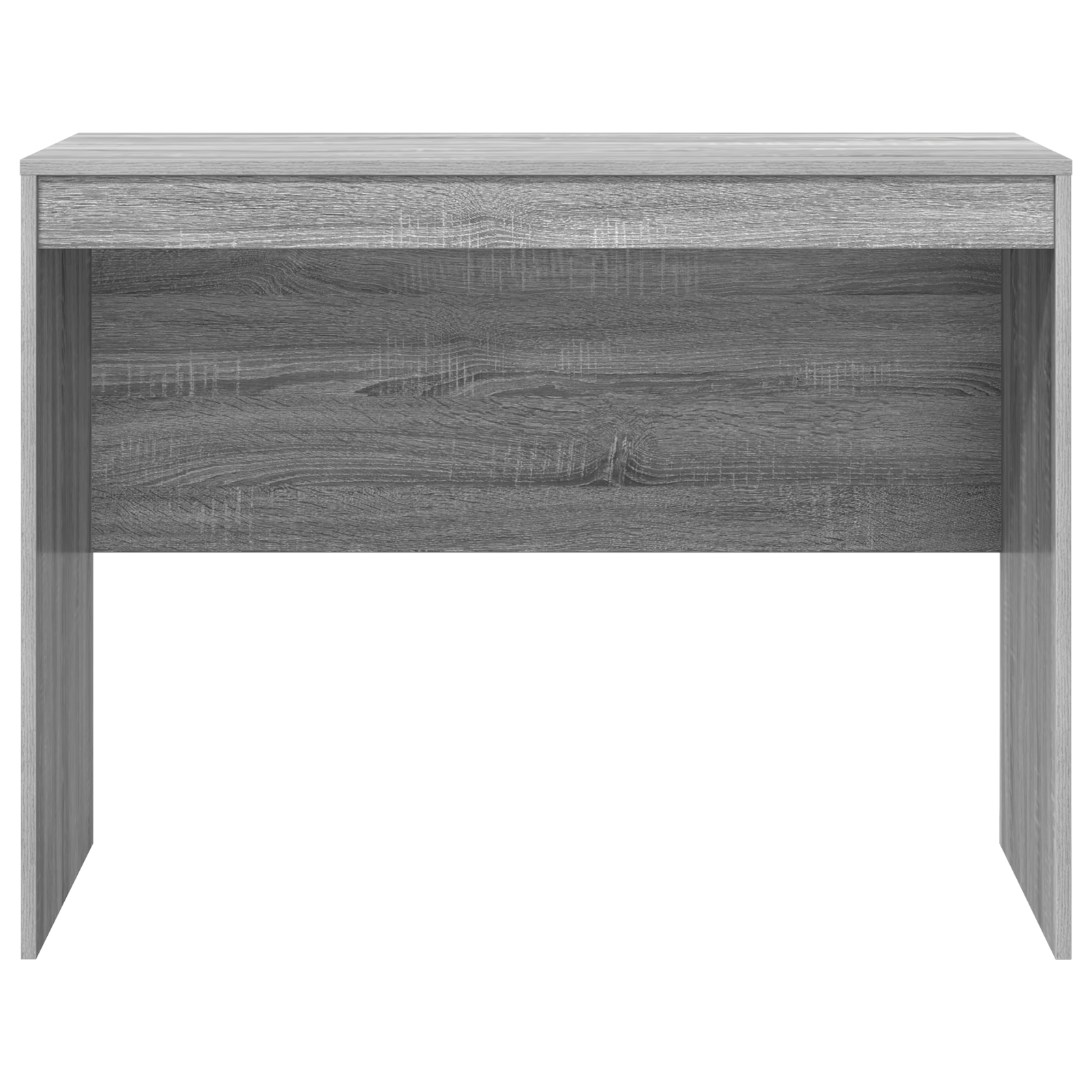 Writing Desk Grey sonoma MDF, Veneer 100 x 50 x 76 cm Durable - Image 4