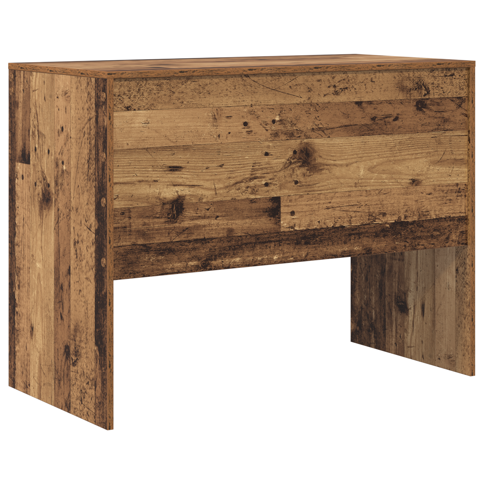 Rustic Writing Desk Old wood Solid Wood 100 x 50 x 76 cm - Image 6
