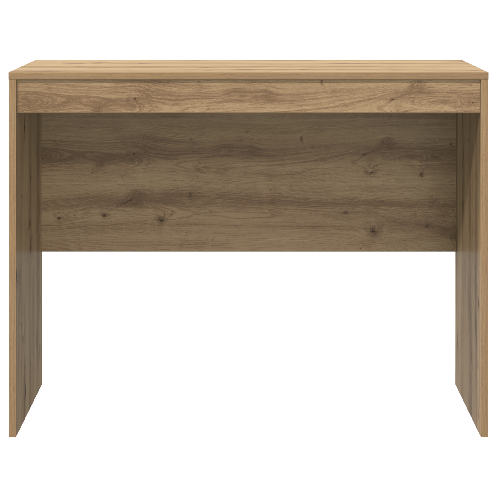 Writing Desk Artisan oak MDF 100 x 50 x 76 cm Simple - Image 4