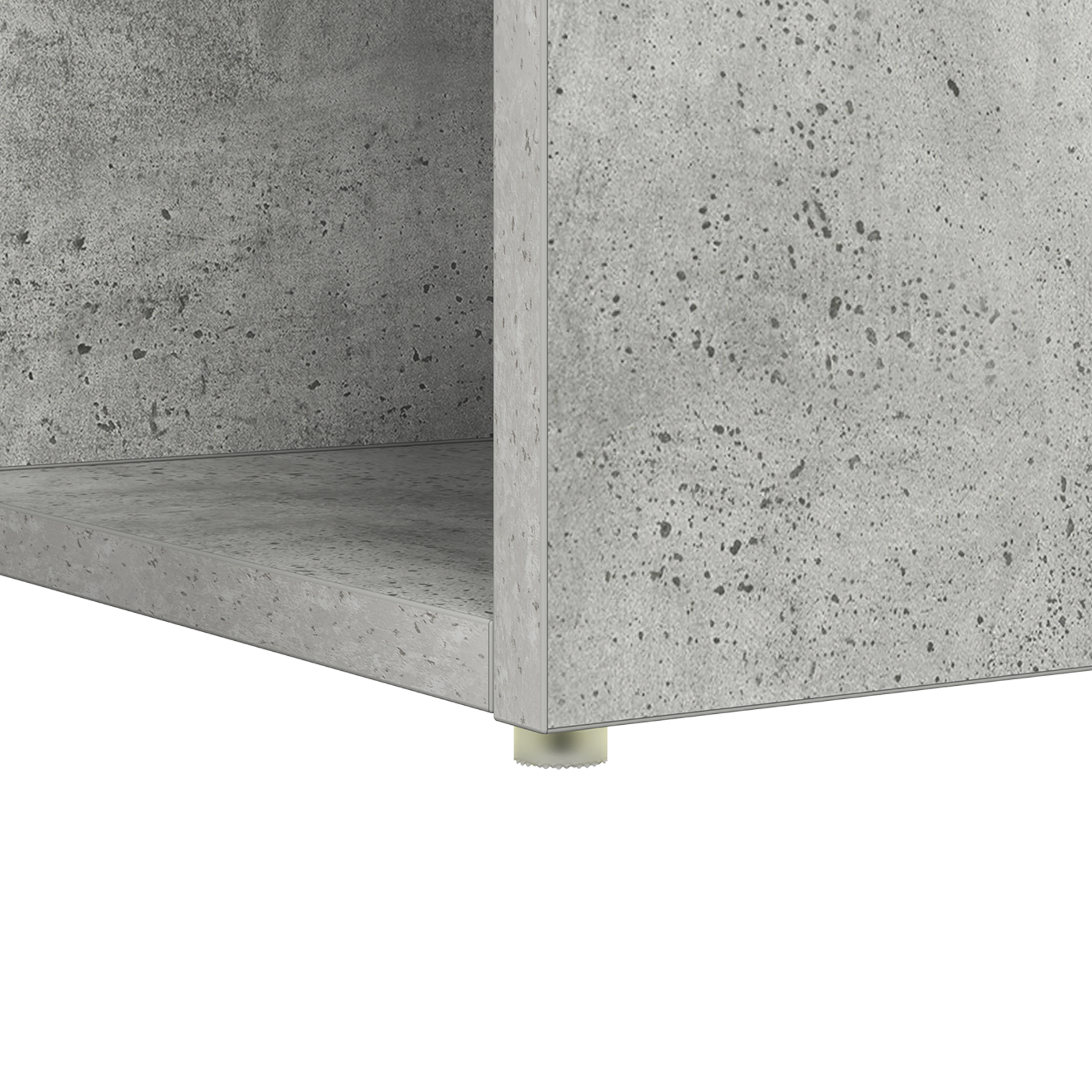 Writing Desk Concrete Grey Engineered wood with a concrete finish - Image 8