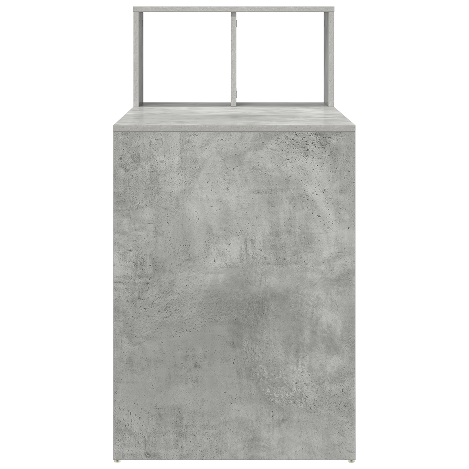 Writing Desk Concrete Grey Engineered wood with a concrete finish - Image 5