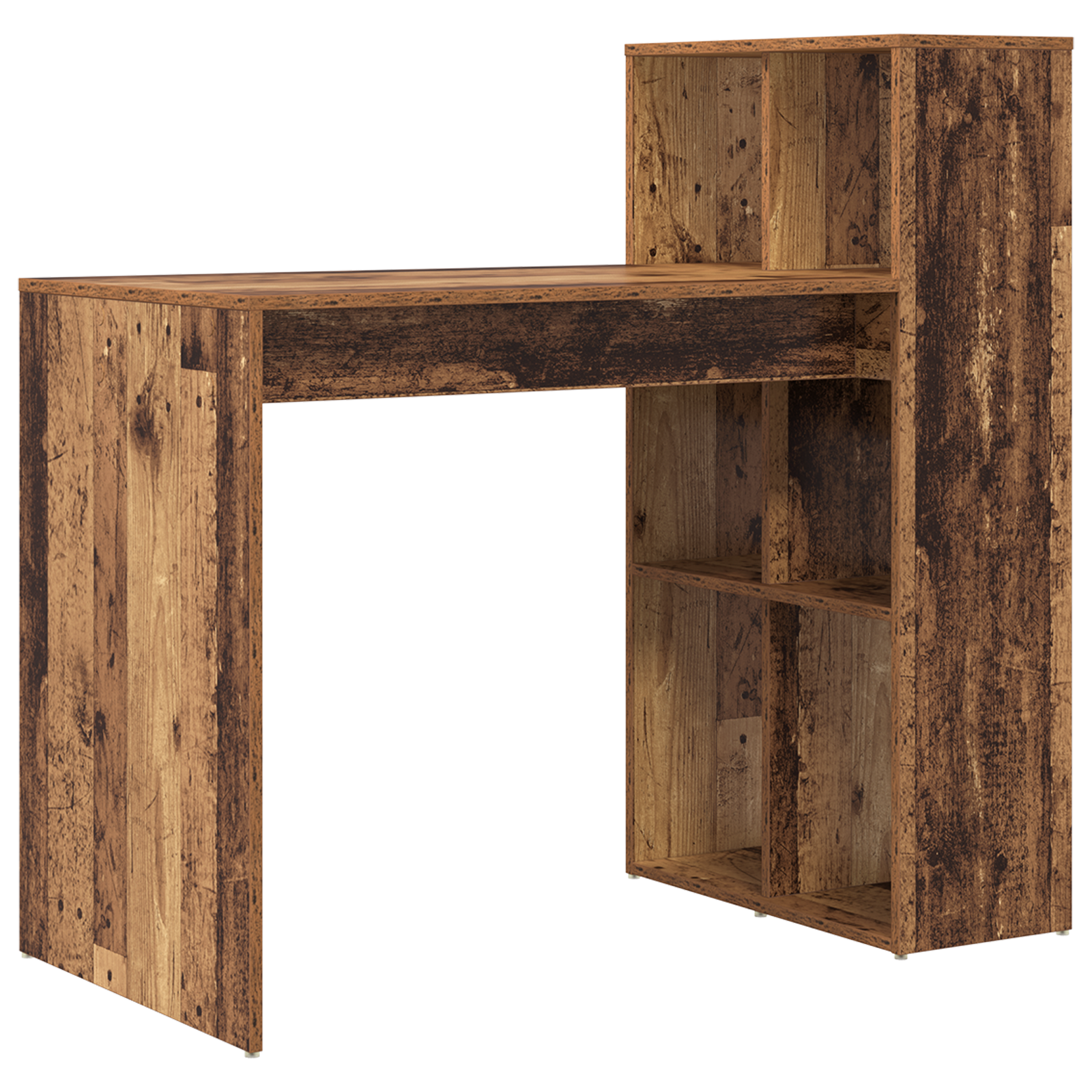 Writing Desk Old wood Engineered wood Standard Storage - Image 2
