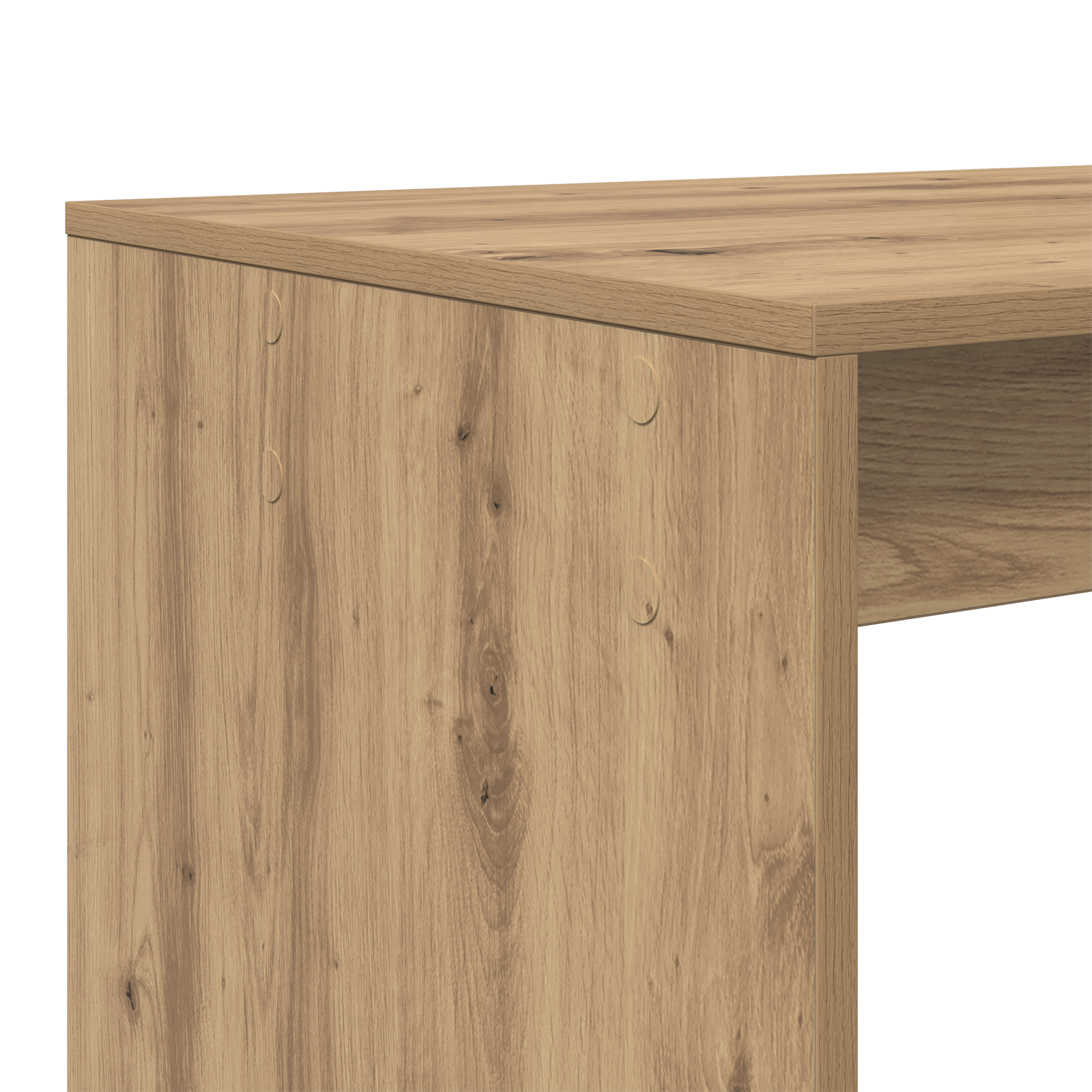 Writing Desk Artisan Oak Particle board Medium Writing Desk - Image 7