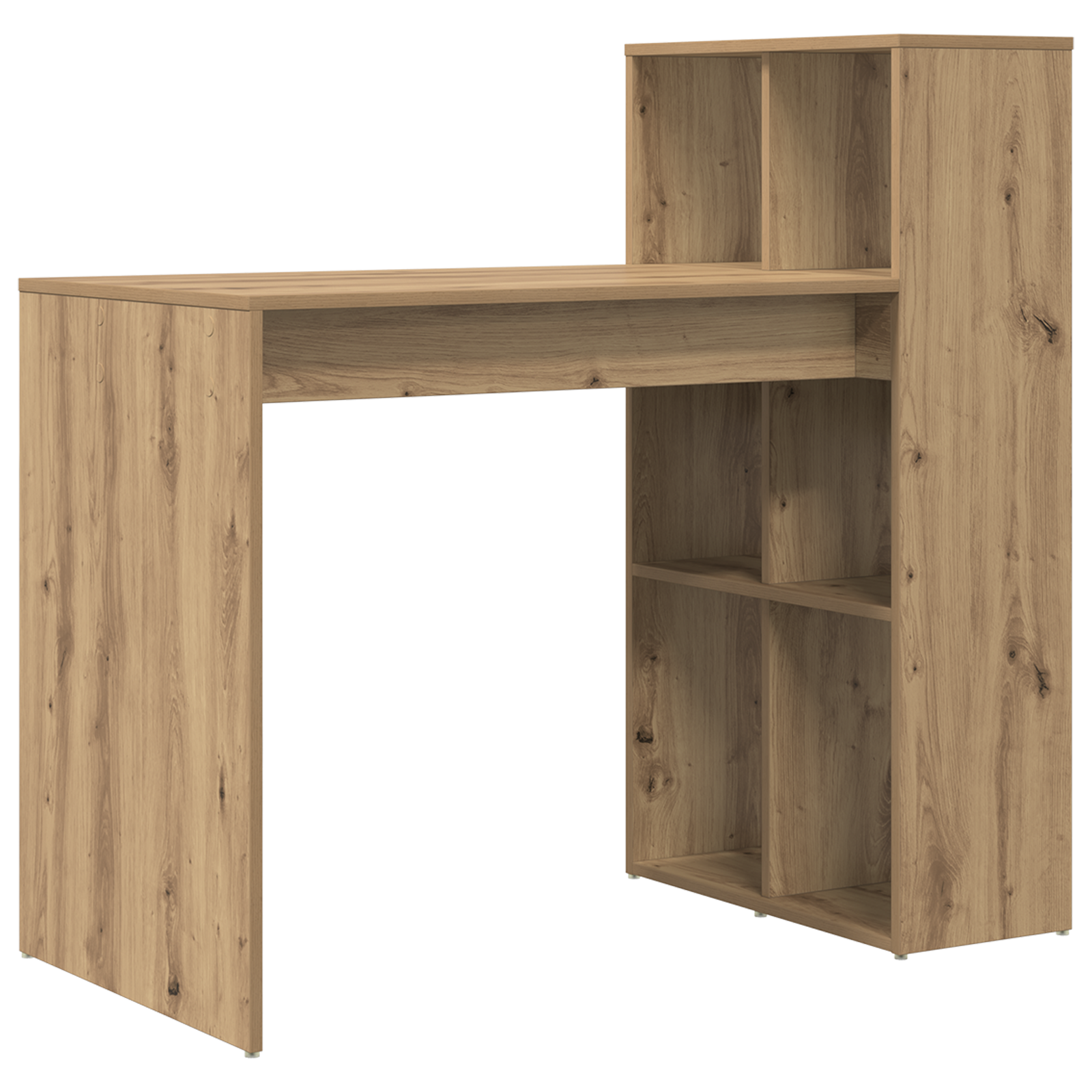 Writing Desk Artisan Oak Particle board Medium Writing Desk - Image 2