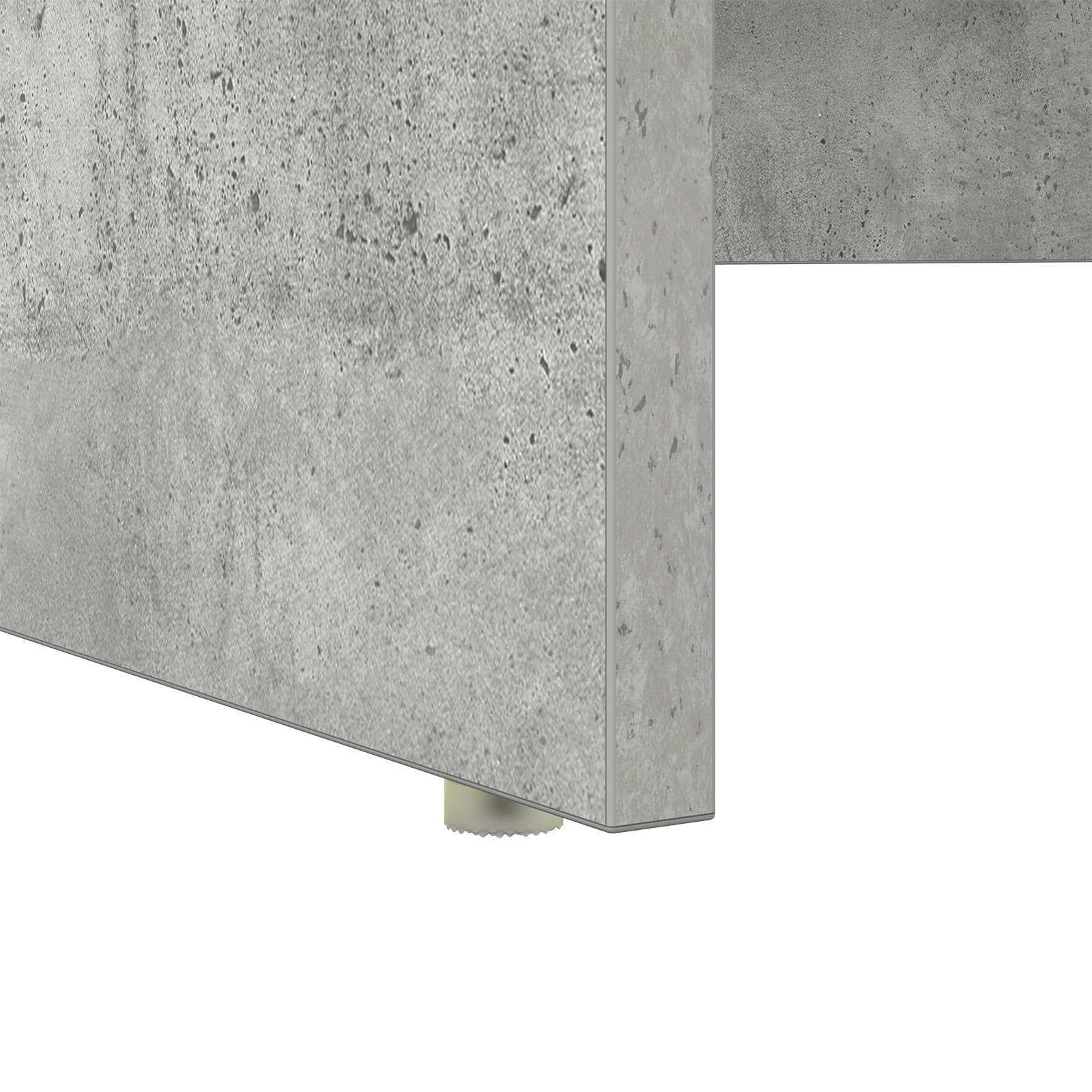 Desk with Storage Concrete Grey 120.5x44x88.5 cm Engineered Wood - Image 10