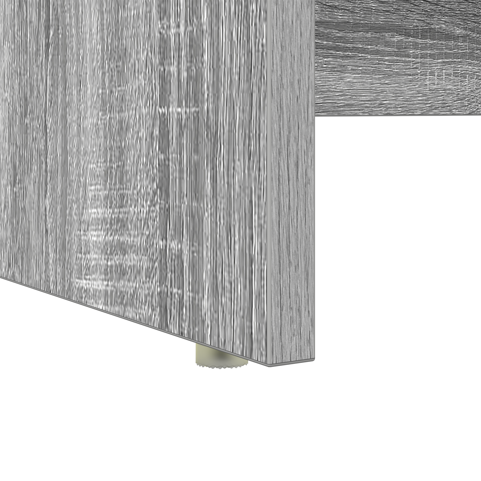 Desk with Storage Grey Sonoma 120.5x44x88.5 cm Engineered Wood - Image 10