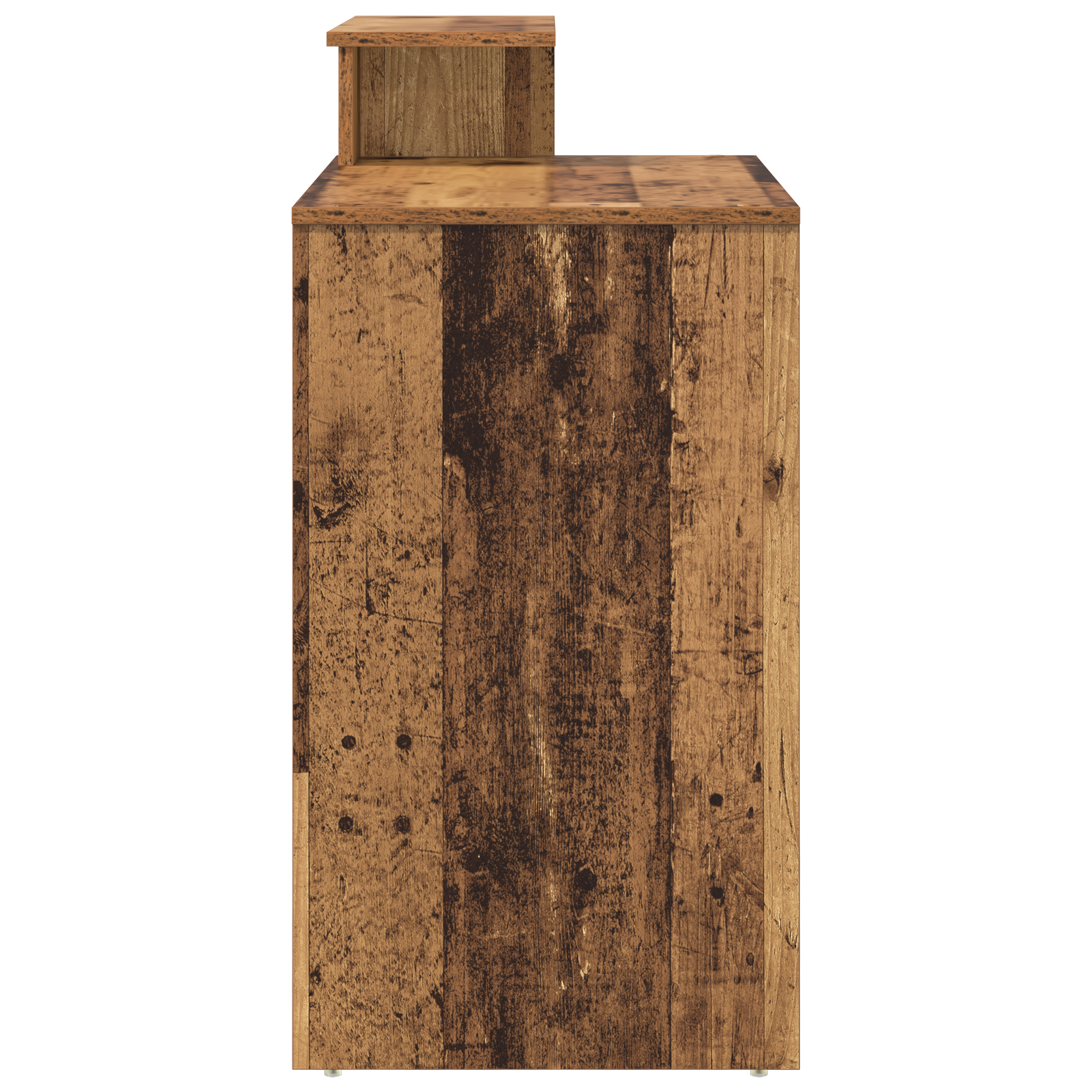 Desk with Storage Old Wood 120.5x44x88.5 cm Engineered Wood - Image 6