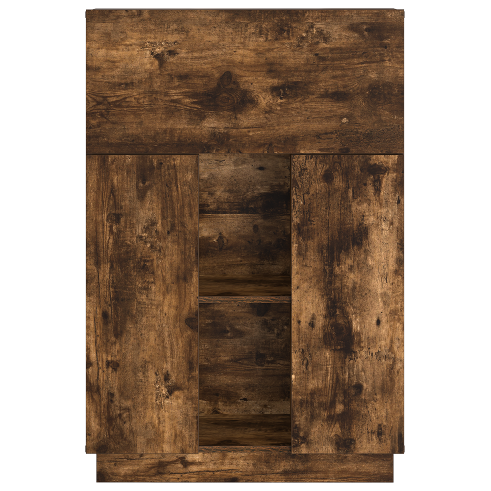 Smoked Oak Writing Desk Smoked oak Engineered wood Standard - Image 5