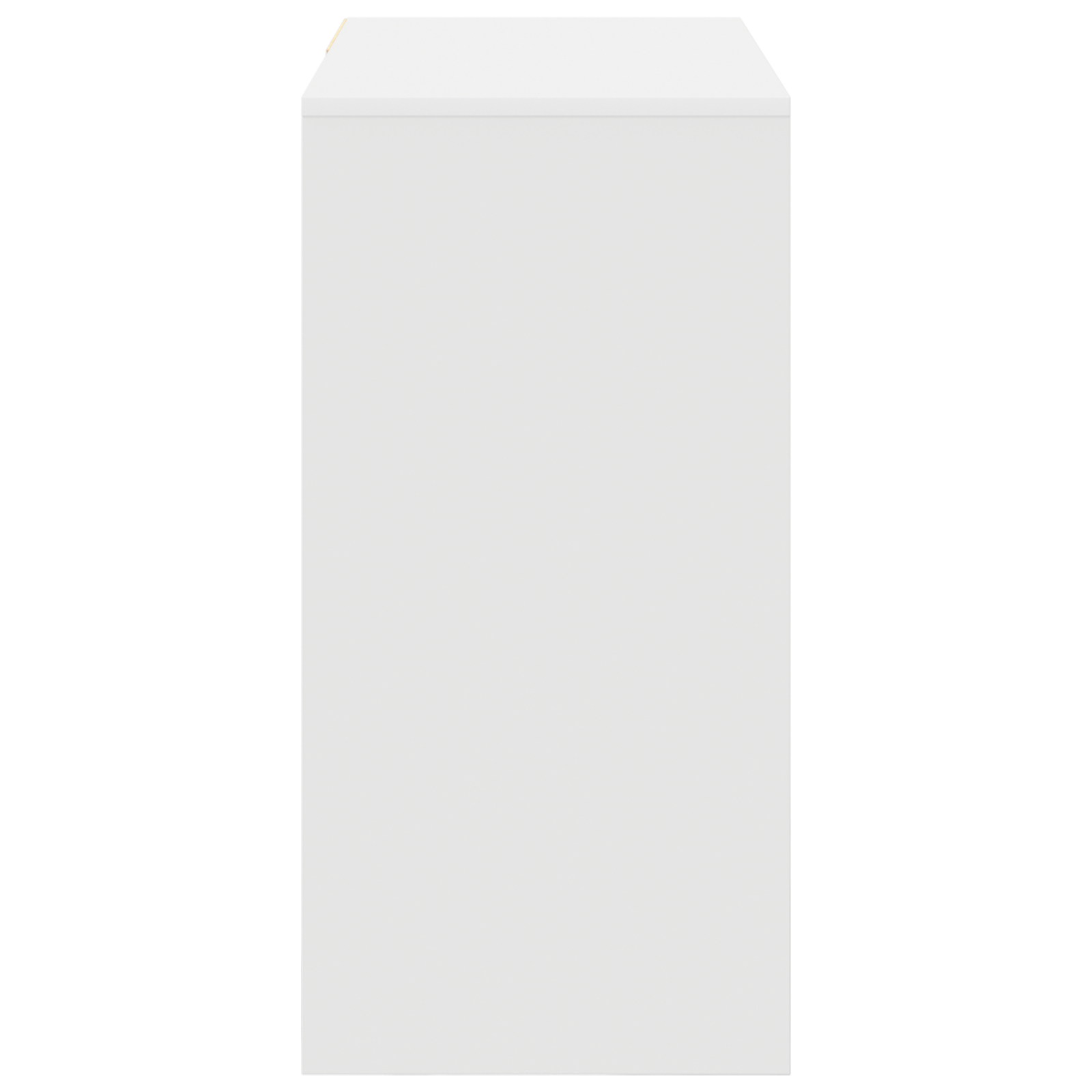 White Writing Desk White MDF Medium Storage White Writing Desk - Image 6