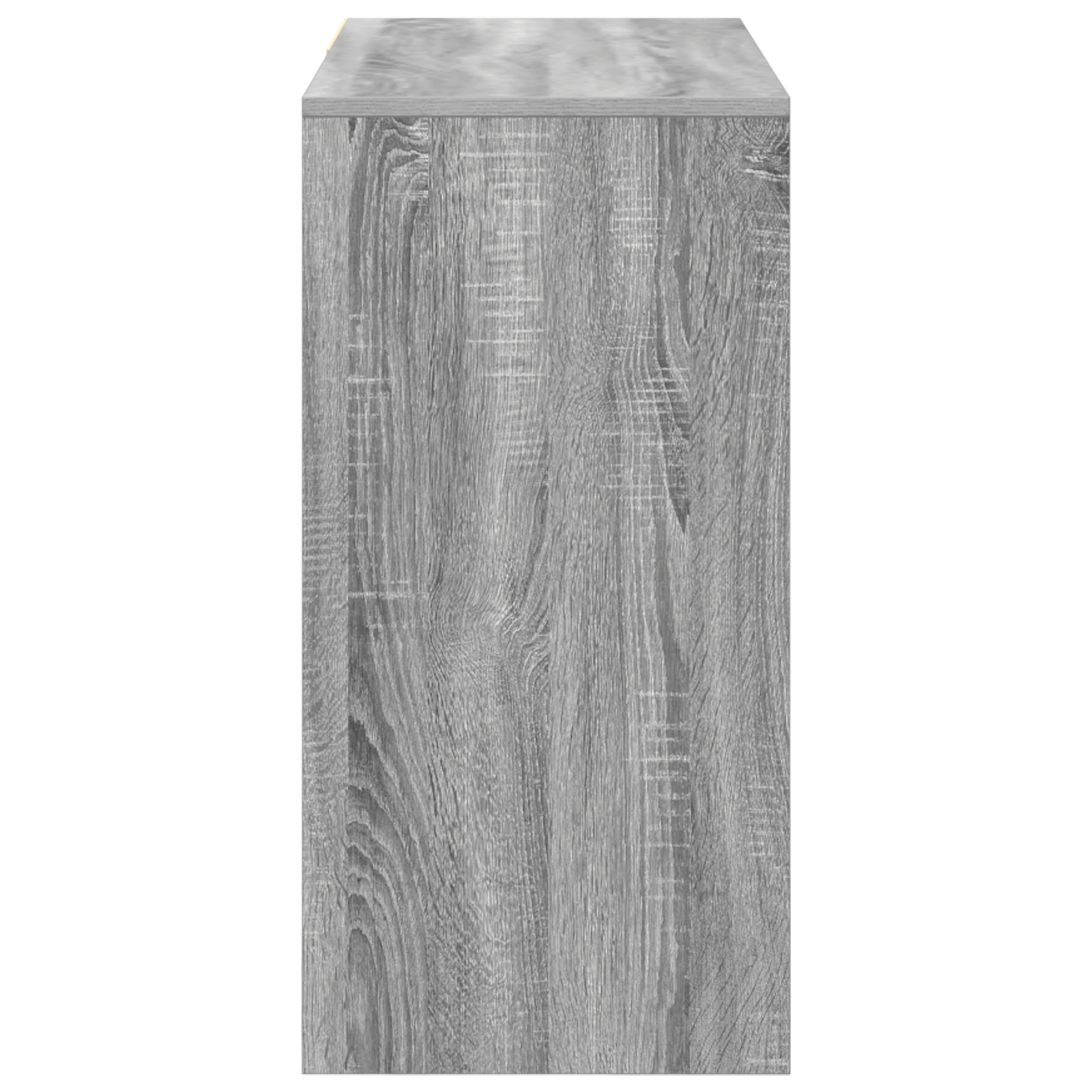 Grey Writing Desk Grey Sonoma Engineered Wood Medium Storage - Image 6