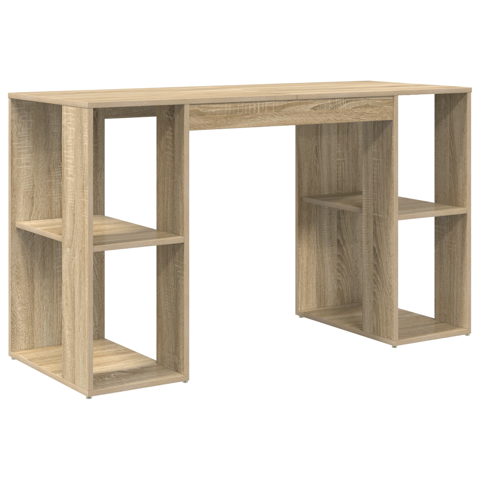 Sonoma Oak Desk Sonoma oak Engineered wood Standard desk size - Image 2