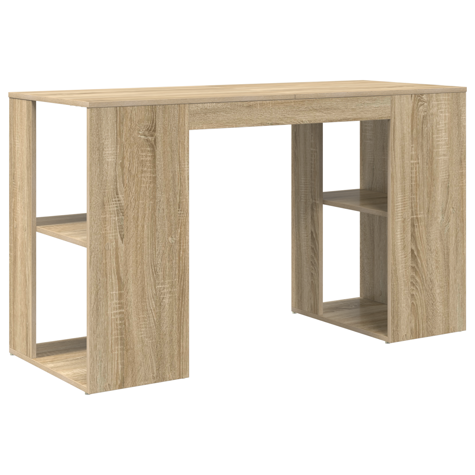 Sonoma Oak Desk Sonoma oak Engineered wood Standard desk size - Image 6