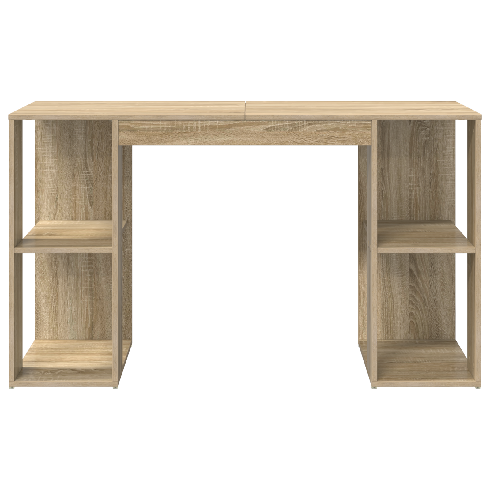 Sonoma Oak Desk Sonoma oak Engineered wood Standard desk size - Image 4