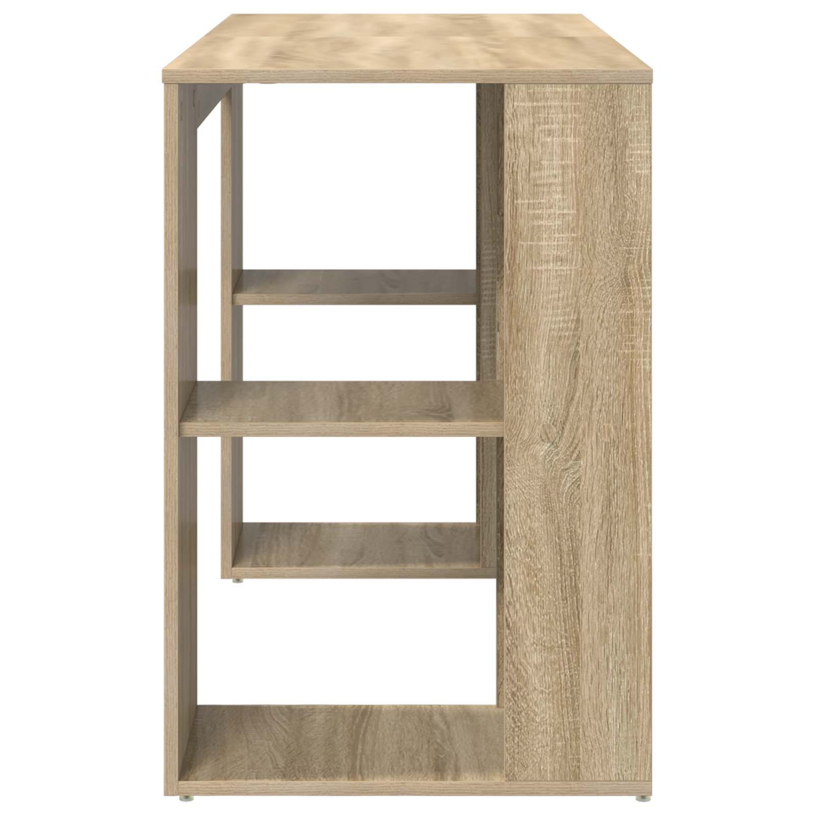 Sonoma Oak Desk Sonoma oak Engineered wood Standard desk size - Image 5