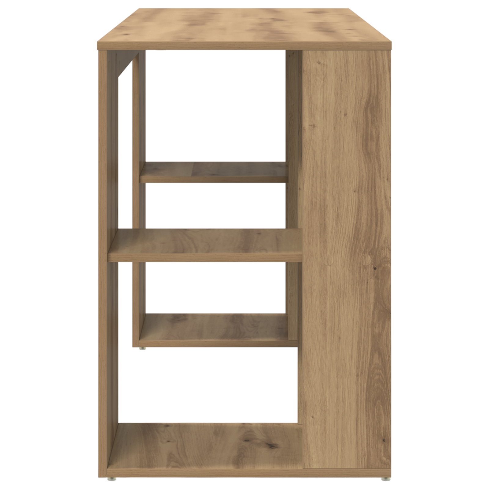 Artisan Oak Writing Desk Artisan oak Engineered wood Standard - Image 5