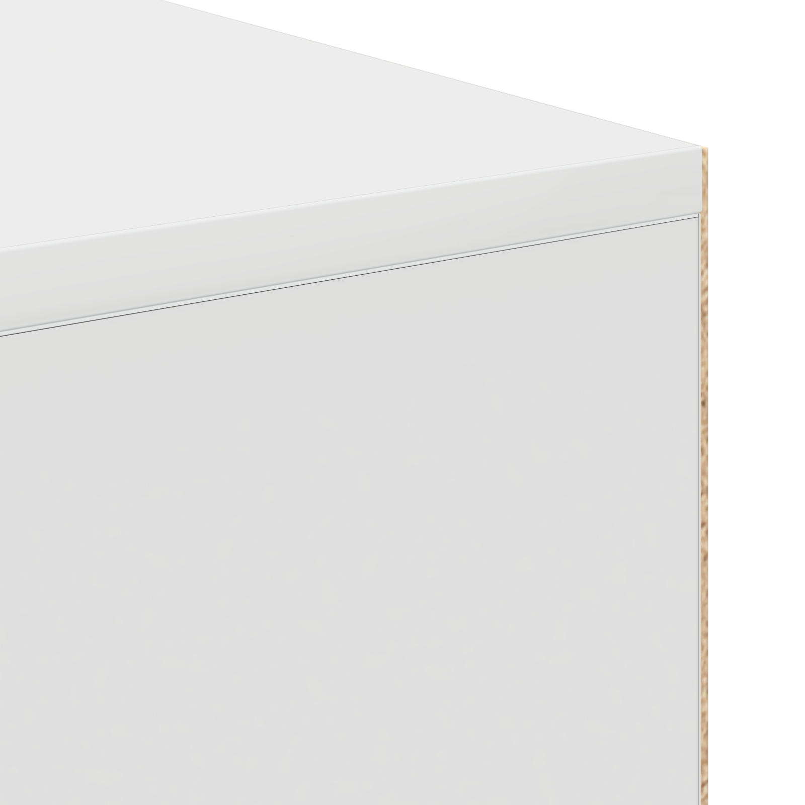 Writing Desk White Engineered wood Medium Storage Writing Desk - Image 7