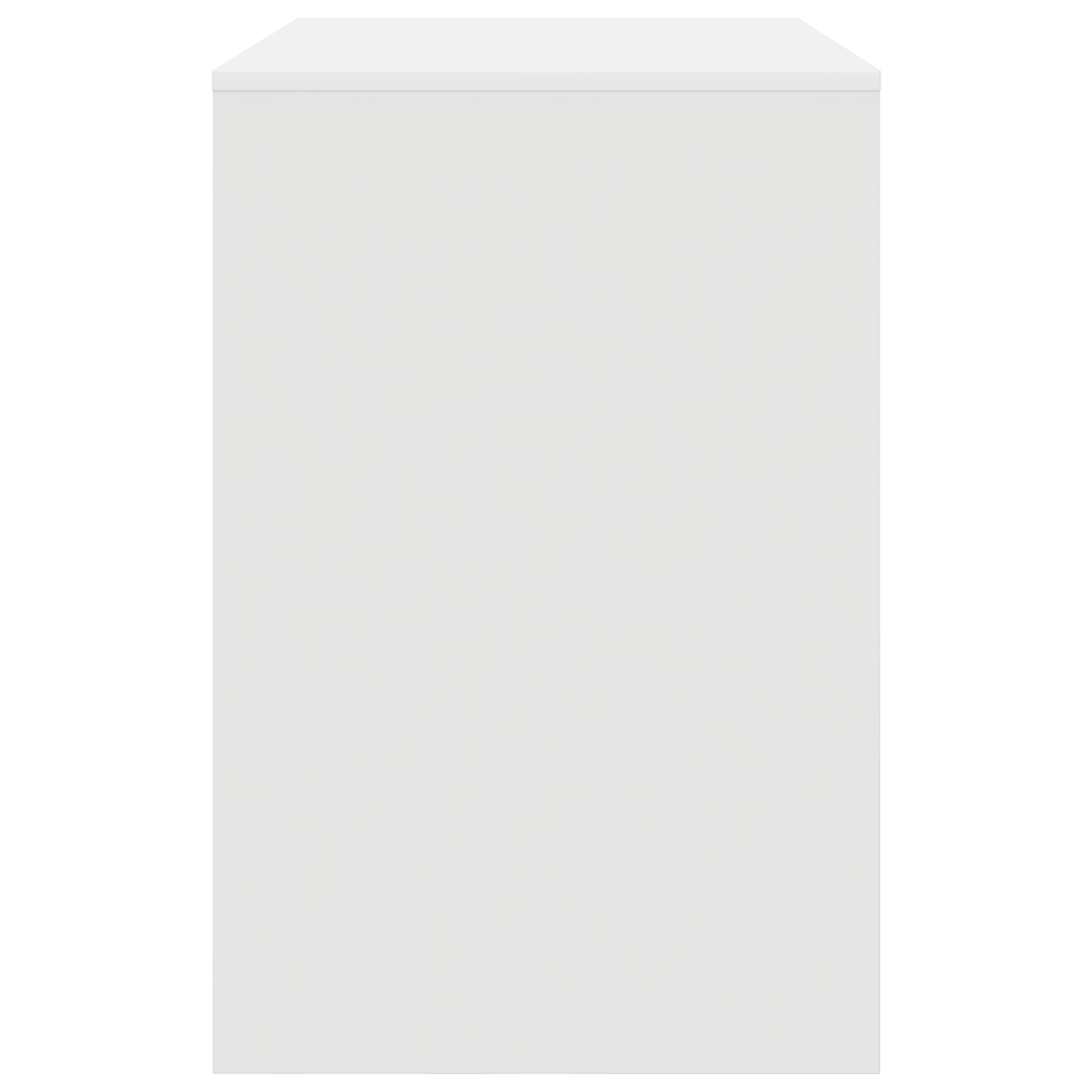 Writing Desk White Engineered wood Medium Storage Writing Desk - Image 5