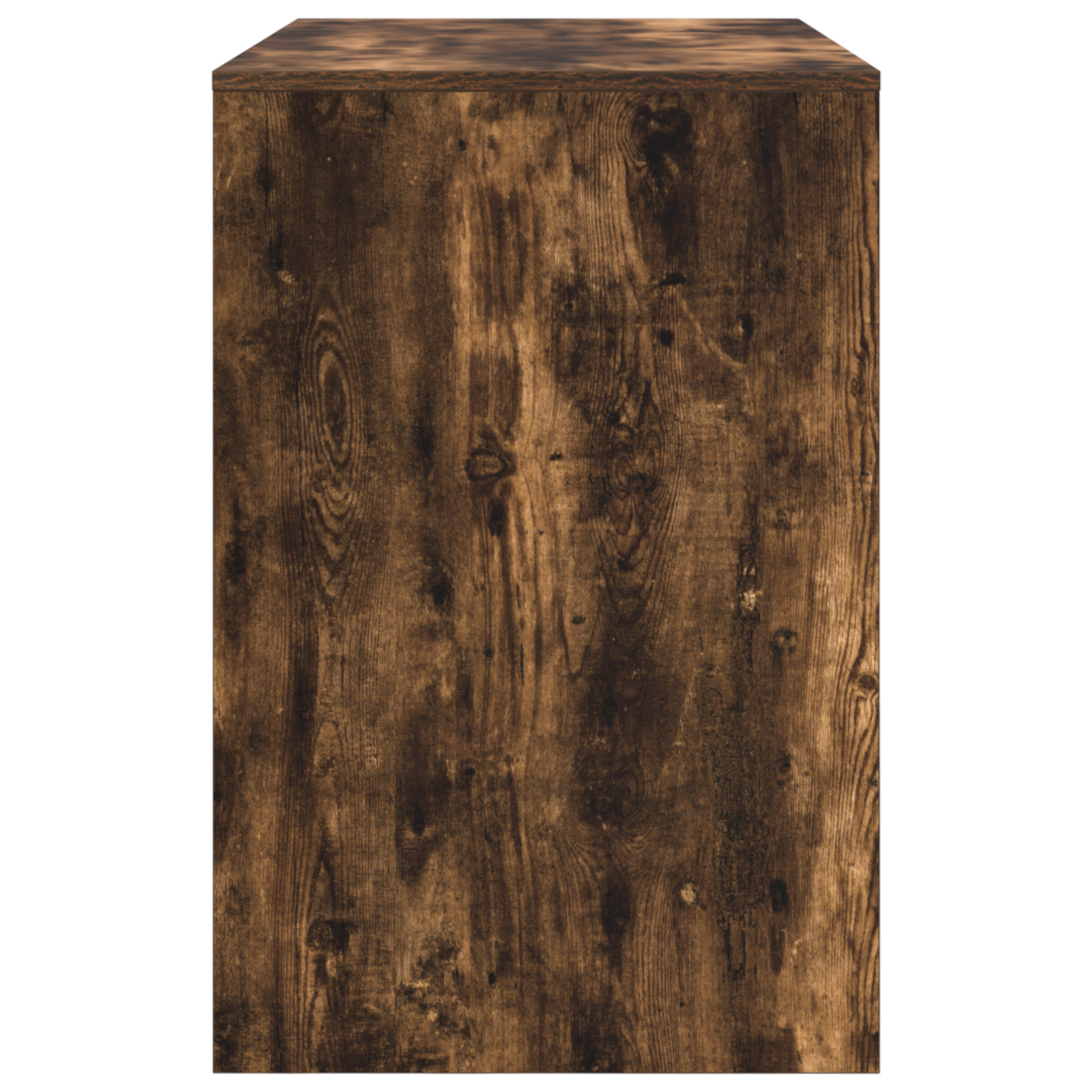 Writing Desk Smoked Oak Engineered wood Medium Writing Desk - Image 5