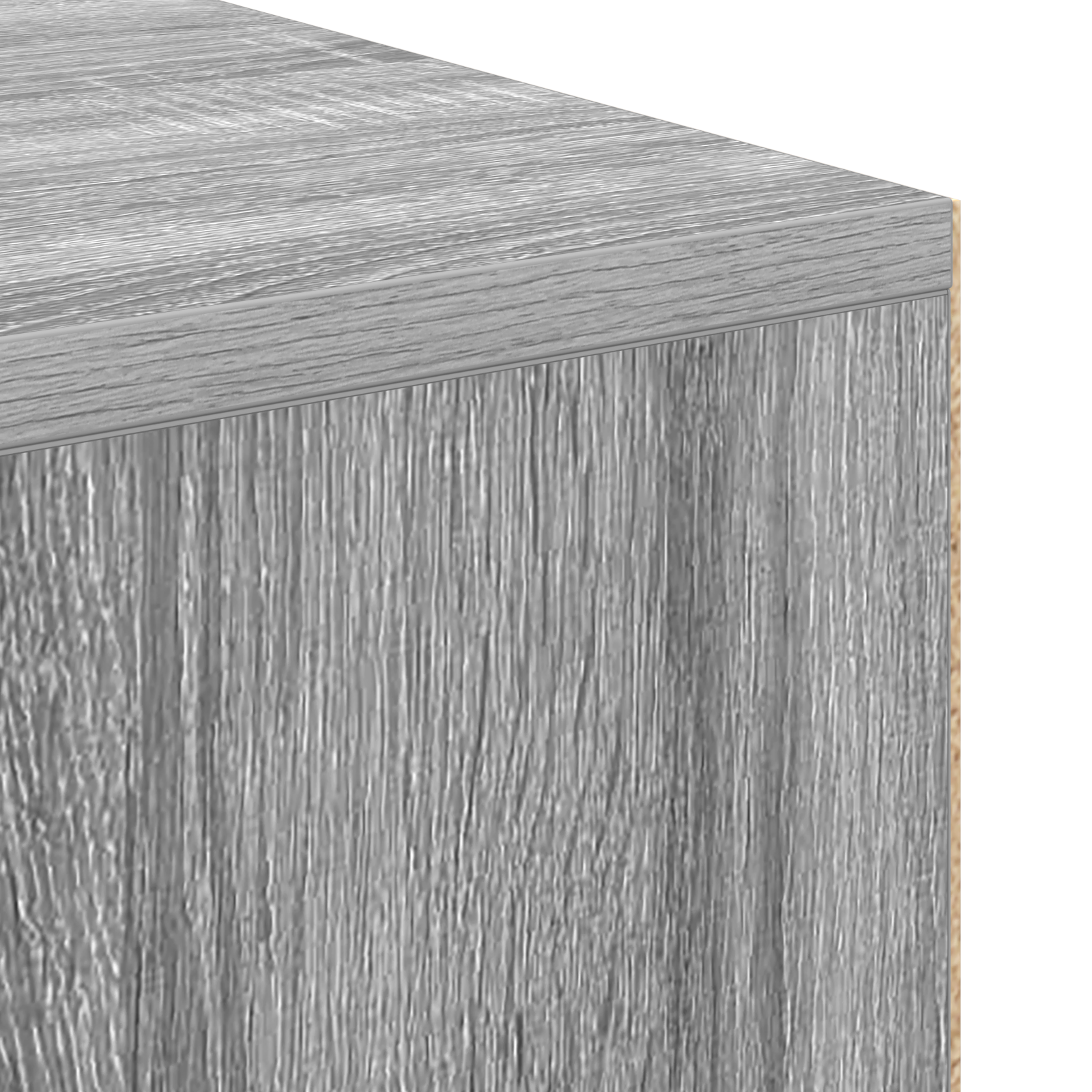 Writing Desk Grey Sonoma Wood Standard Storage - Image 7