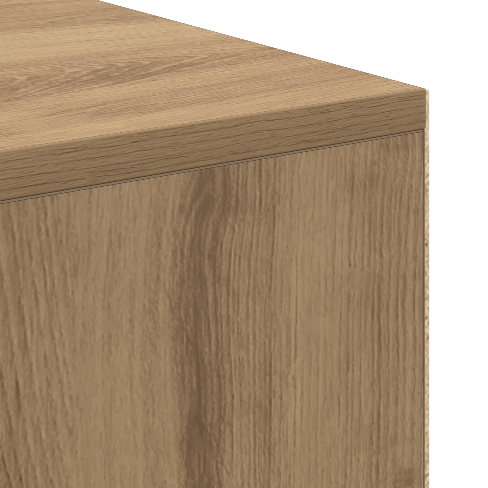 Writing Desk Artisan oak Chipboard Medium Sleek Writing Desk - Image 7