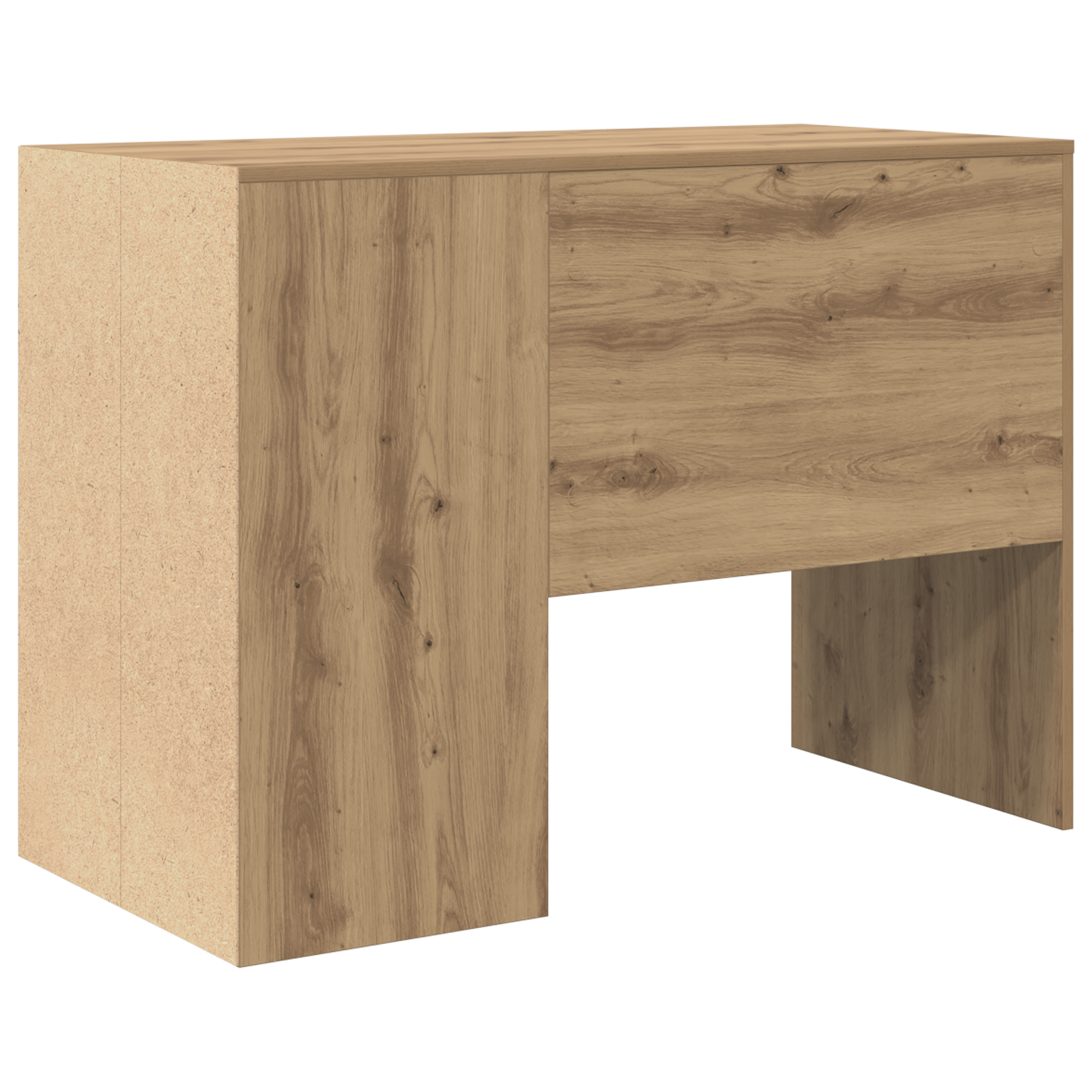 Writing Desk Artisan oak Chipboard Medium Sleek Writing Desk - Image 6