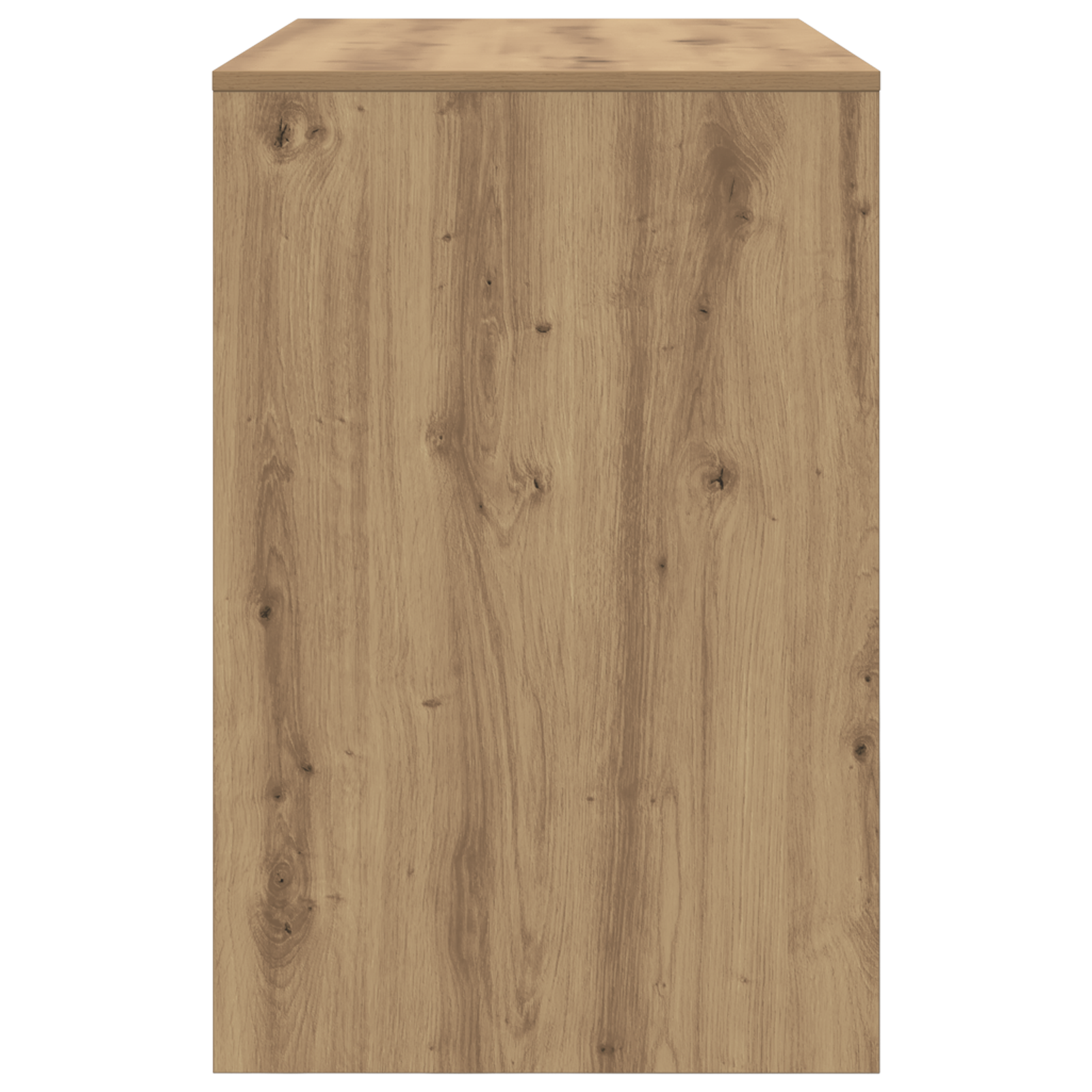 Writing Desk Artisan oak Chipboard Medium Sleek Writing Desk - Image 5