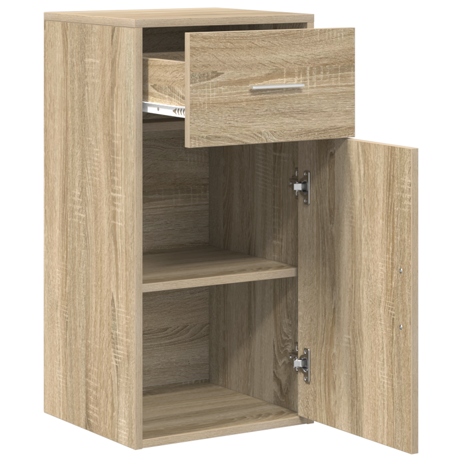 Sonoma Oak Storage Cabinet Sonoma oak MDF Medium - Image 4