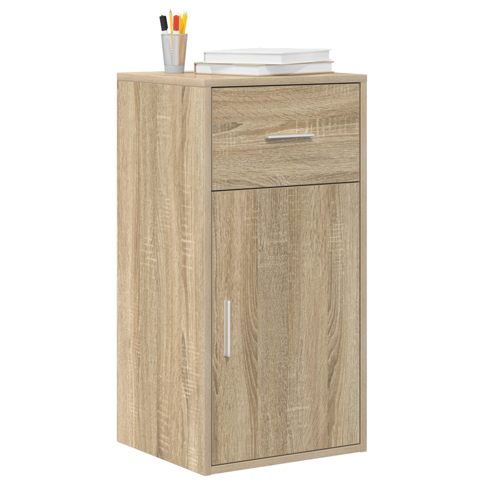 Sonoma Oak Storage Cabinet Sonoma oak MDF Medium - Image 3