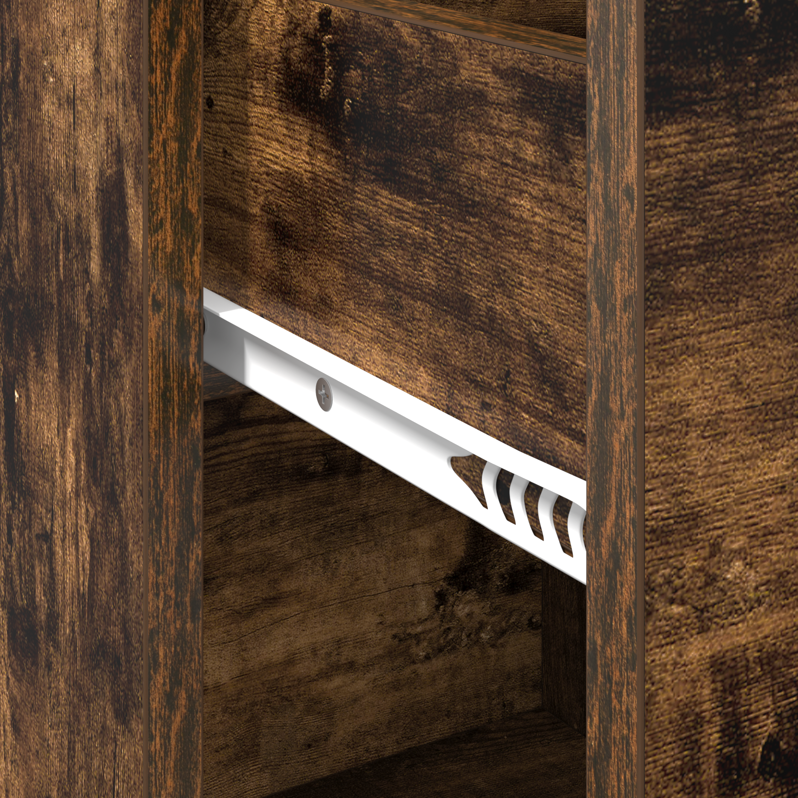 Smoked Oak Storage Cabinet Smoked oak - Image 8