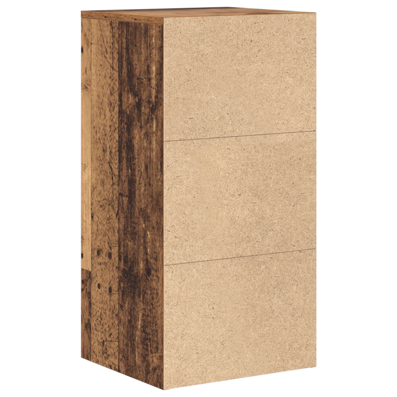 Brown Storage Cabinet Old wood Engineered wood Medium Storage - Image 7