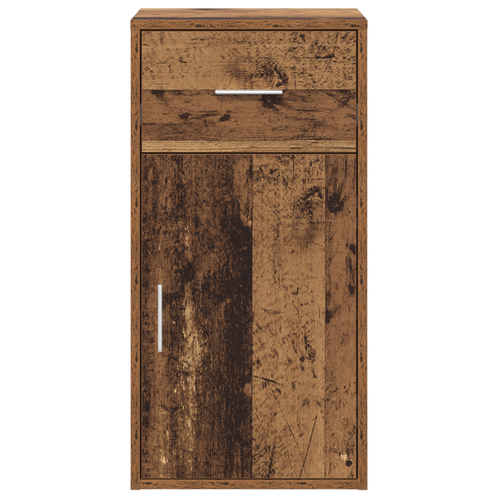 Brown Storage Cabinet Old wood Engineered wood Medium Storage - Image 5