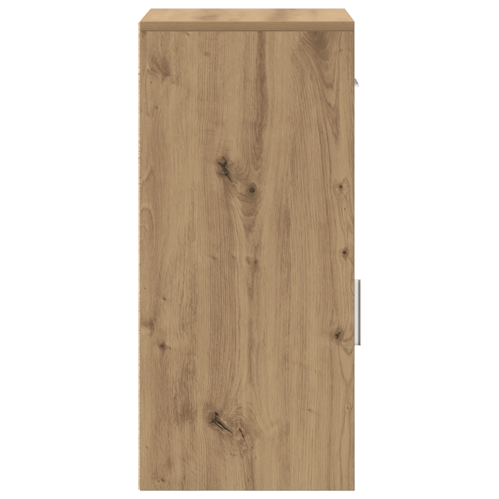Oak Storage Cabinet Artisan Oak Engineered Wood Medium - Image 6