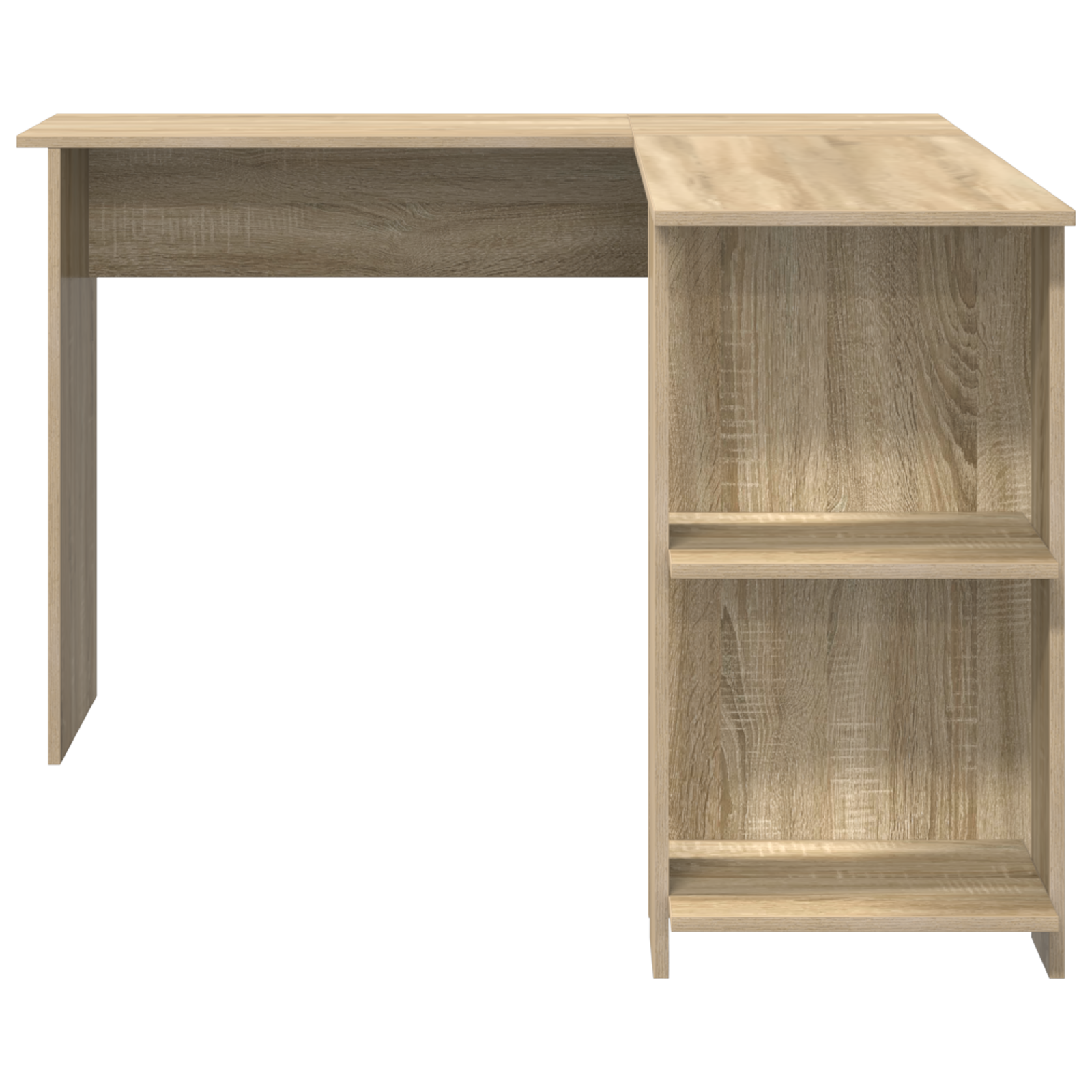 Sonoma Oak Corner Desk Sonoma oak Particle board Medium - Image 4