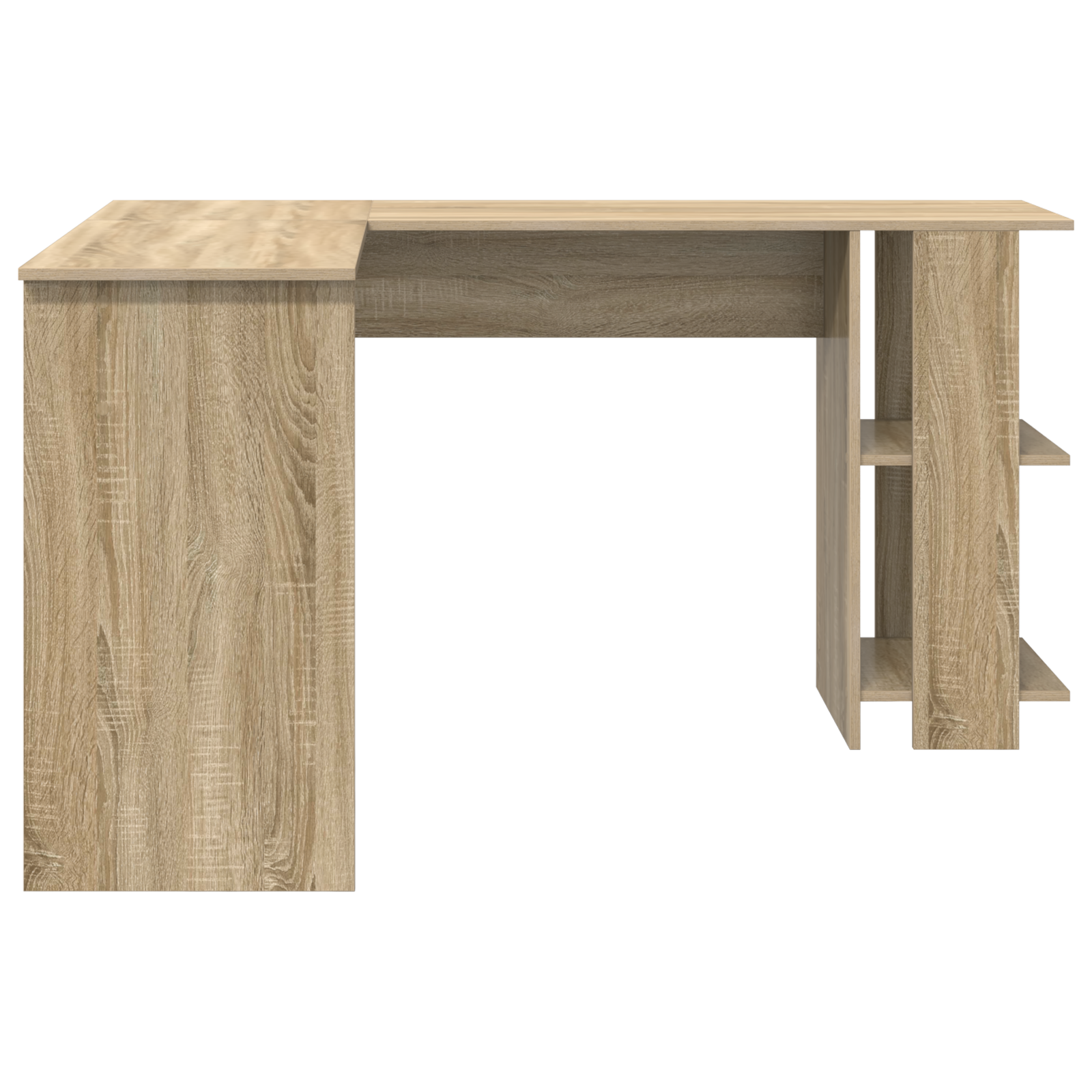 Sonoma Oak Corner Desk Sonoma oak Particle board Medium - Image 5